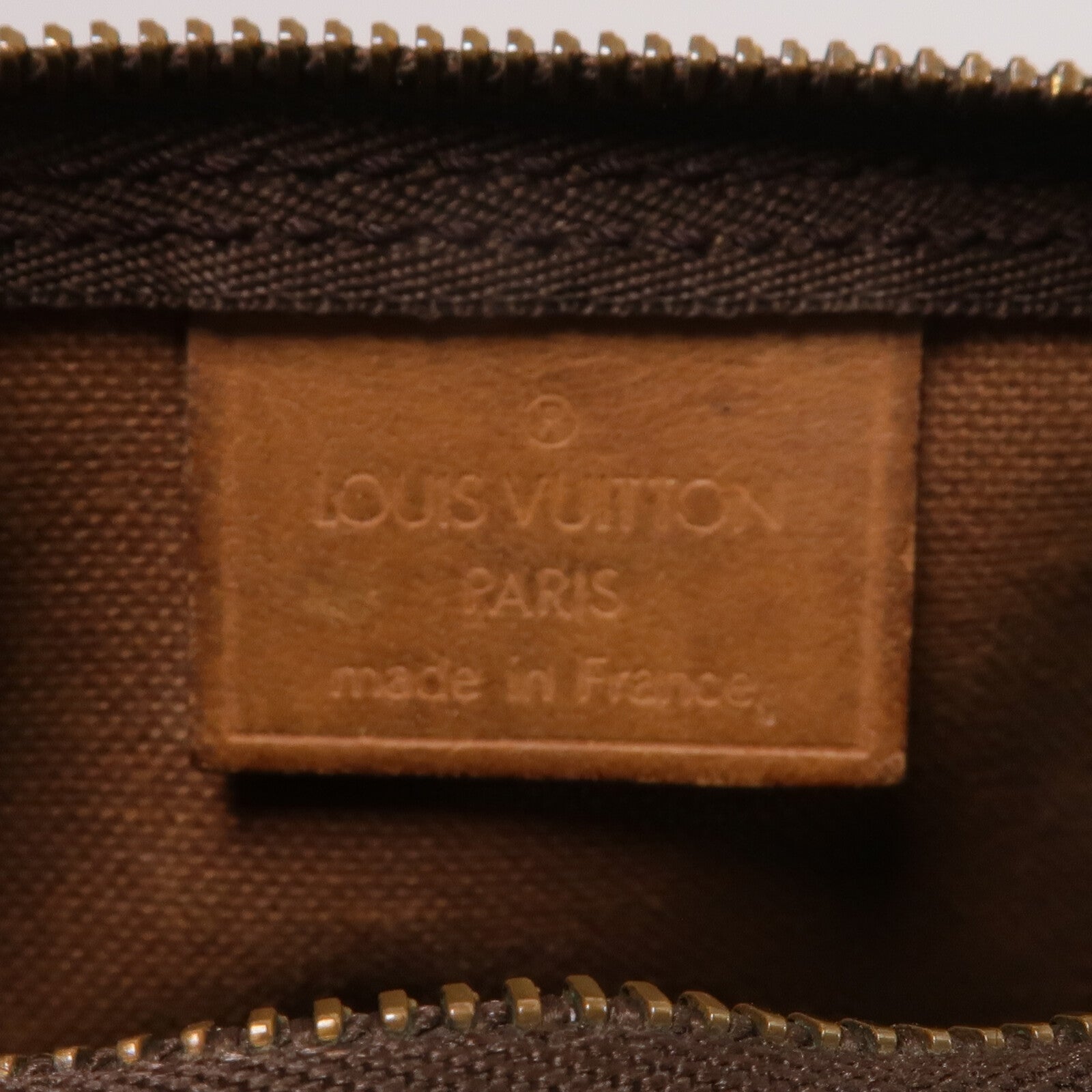 LOUIS VUITTON Monogram Speedy Mini手挽袋棕色