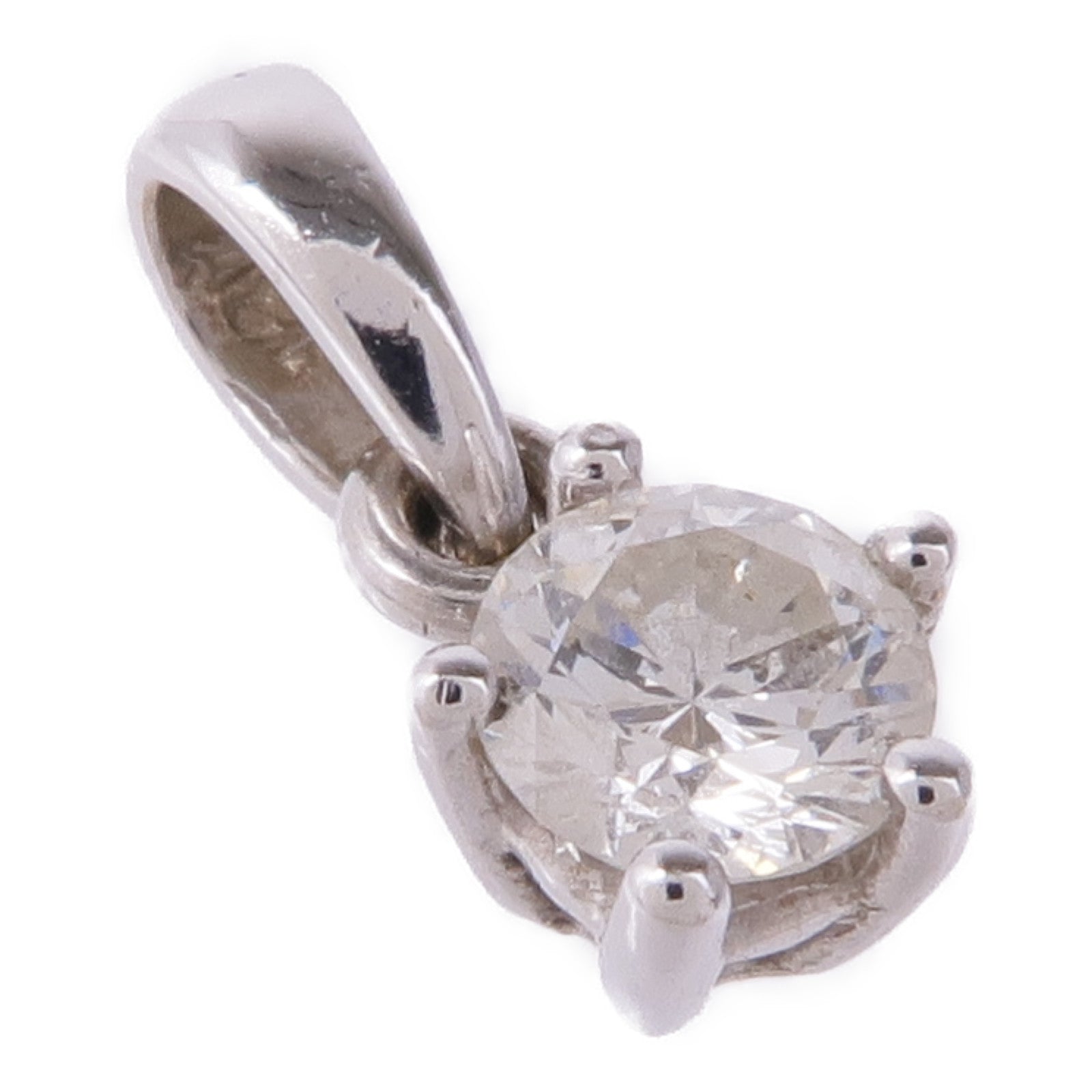 JEWELRY 18K白金Diamond Pendant 鑽石吊墜