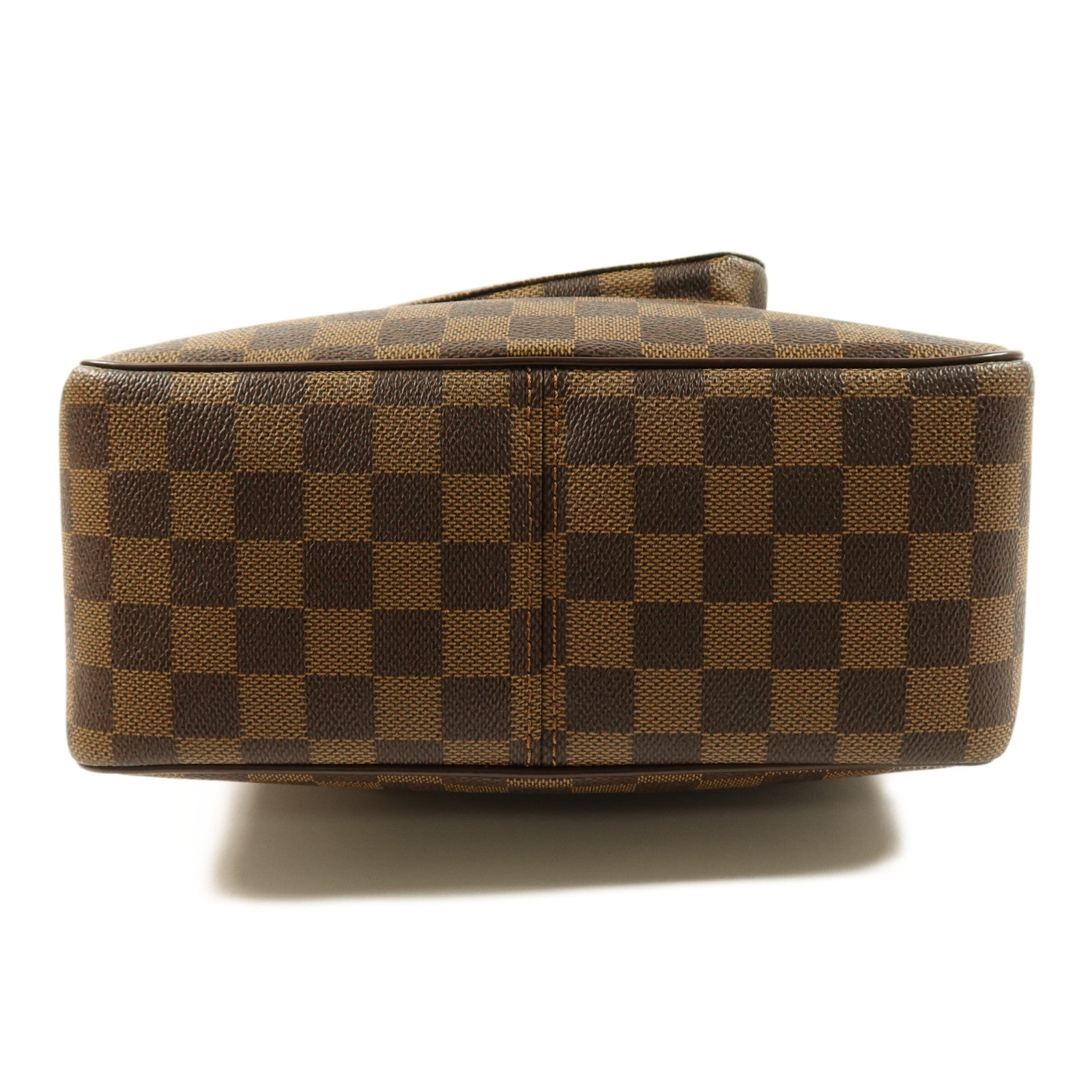 LOUIS VUITTON Damier Olaf MM金扣肩背袋