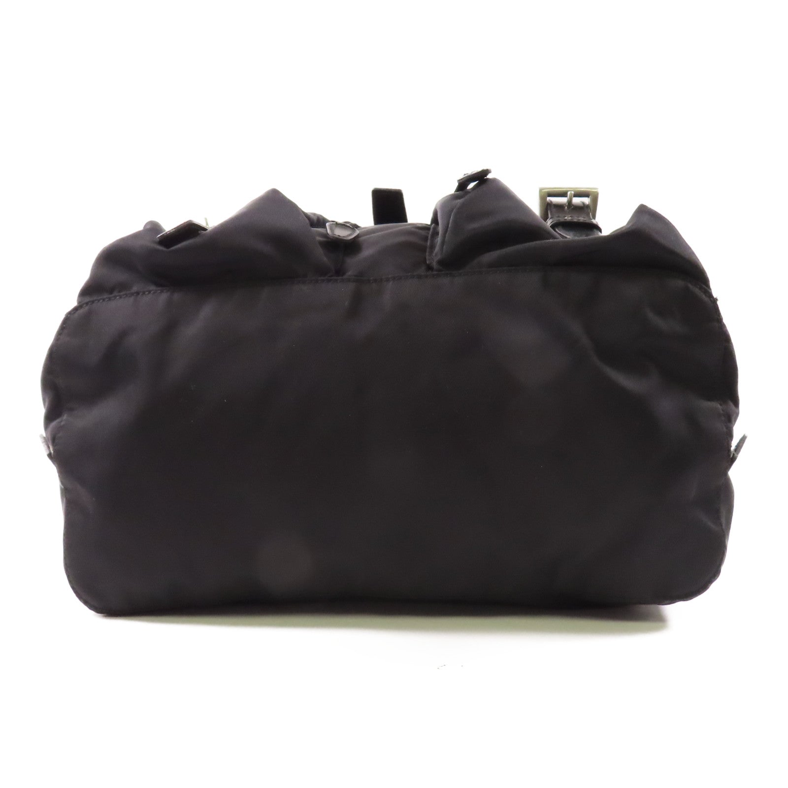 PRADA 尼龍Backpack銀扣背包