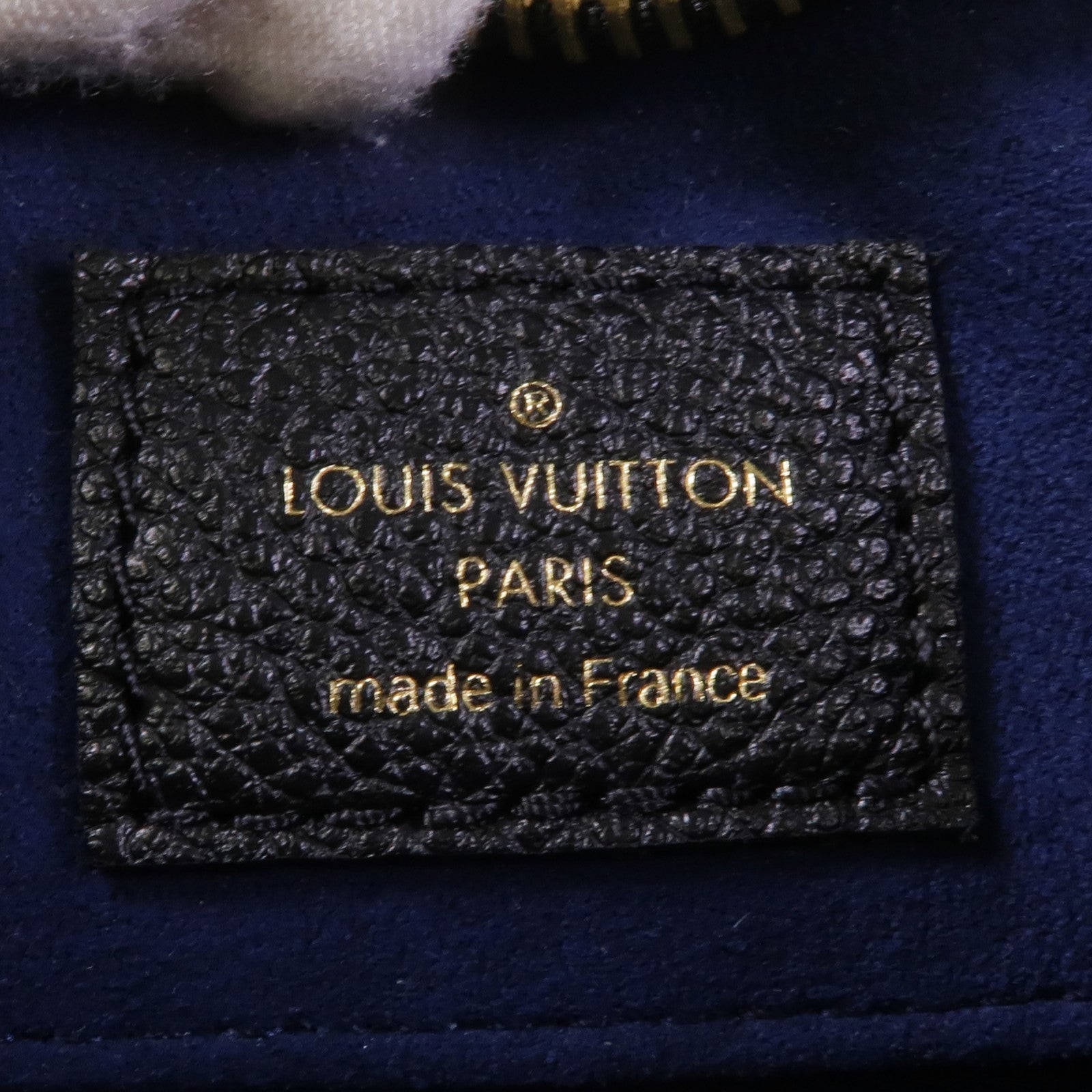 LOUIS VUITTON Monogram Empreinte Carryall PM金扣肩背袋