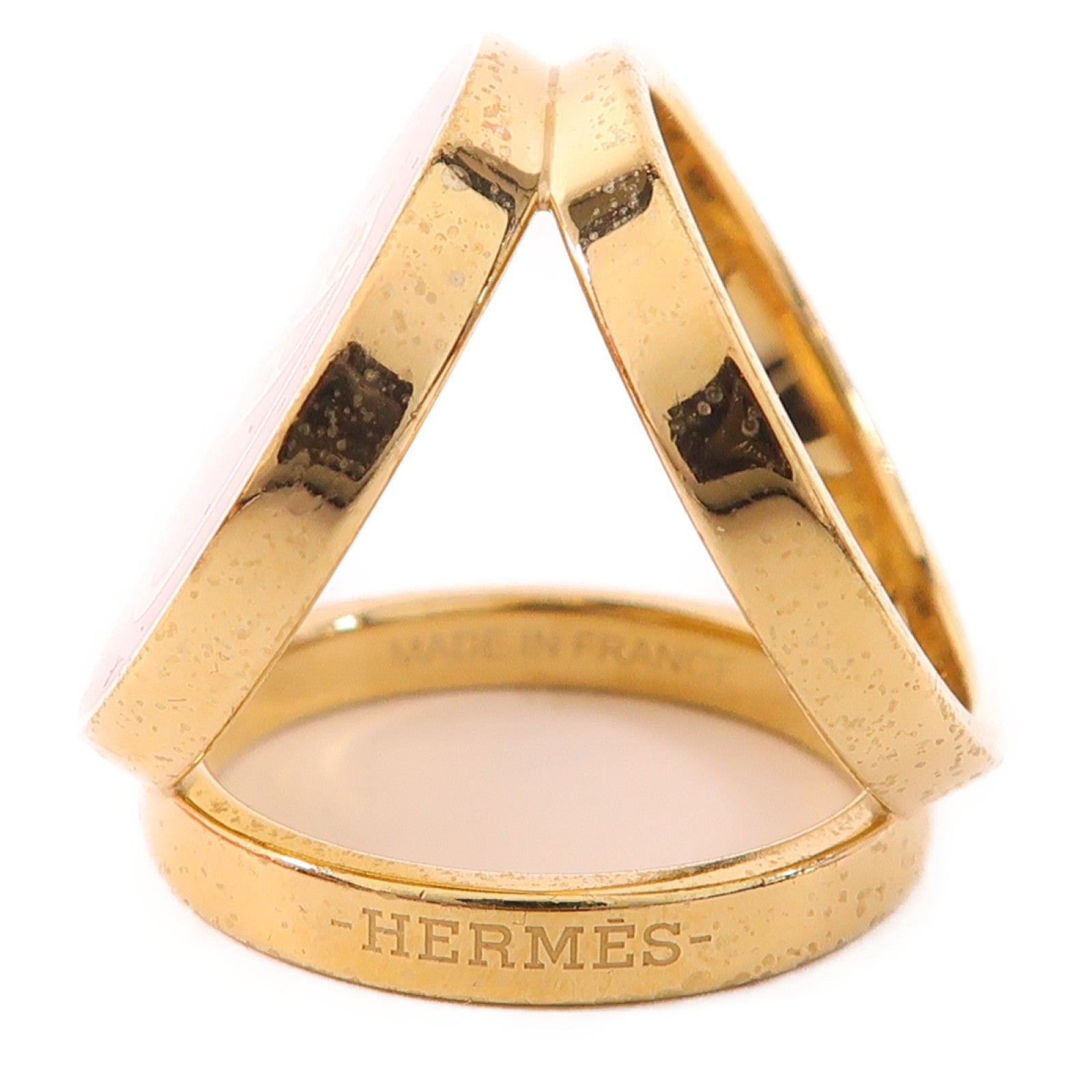 HERMES 【激減優惠】金屬Scarf Ring絲巾扣
