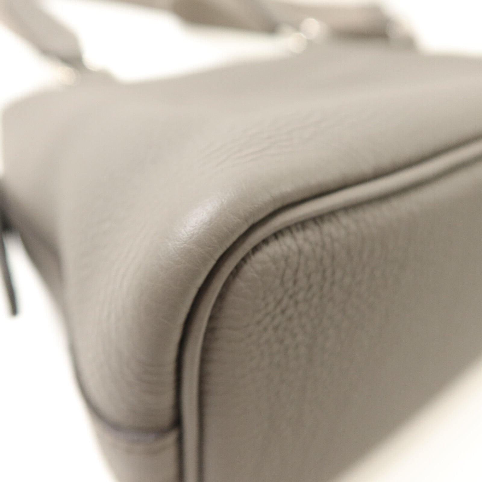 HERMES Togo皮革Bolide Messenger肩背袋Etain
