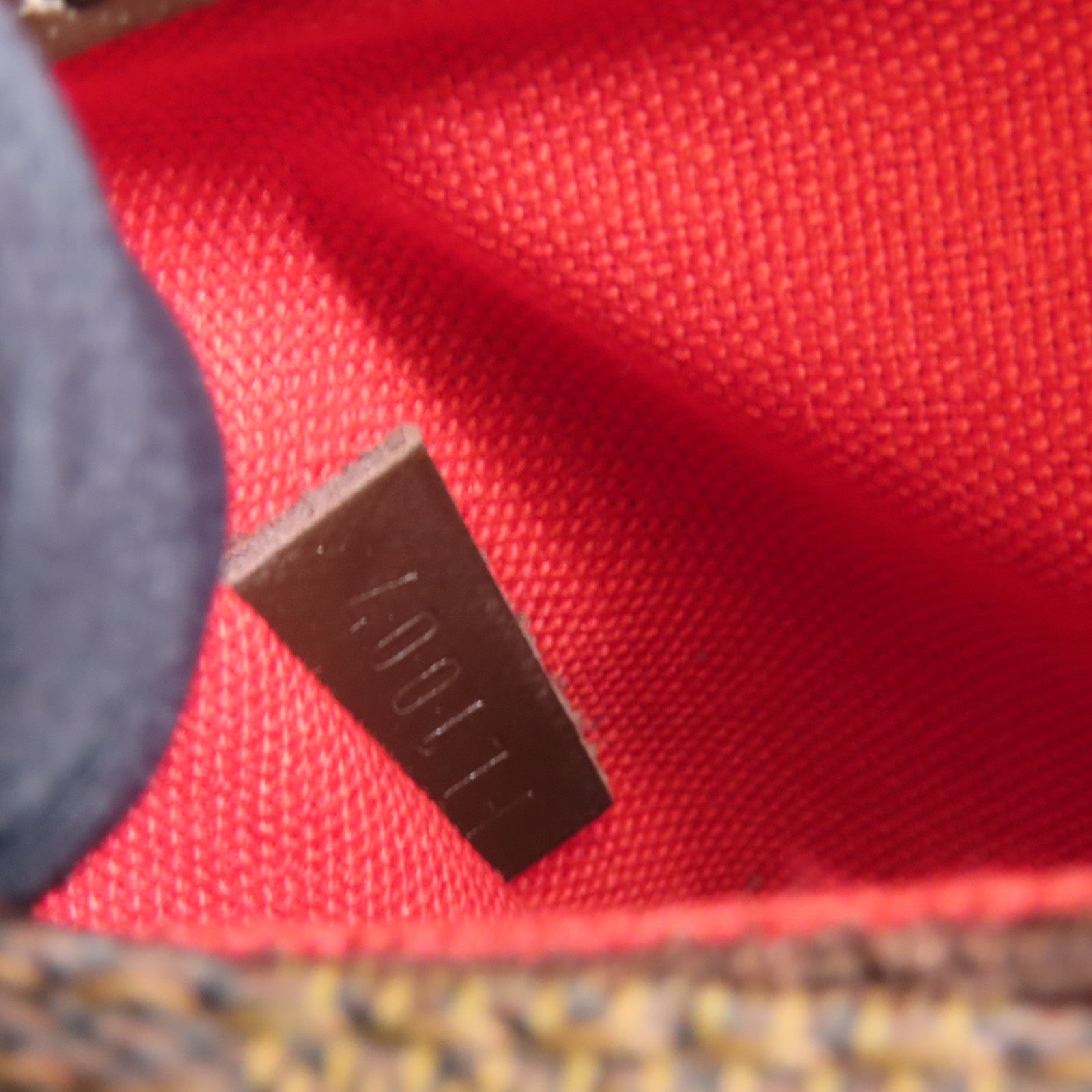 LOUIS VUITTON 【激減優惠】Damier Alma金扣手挽袋