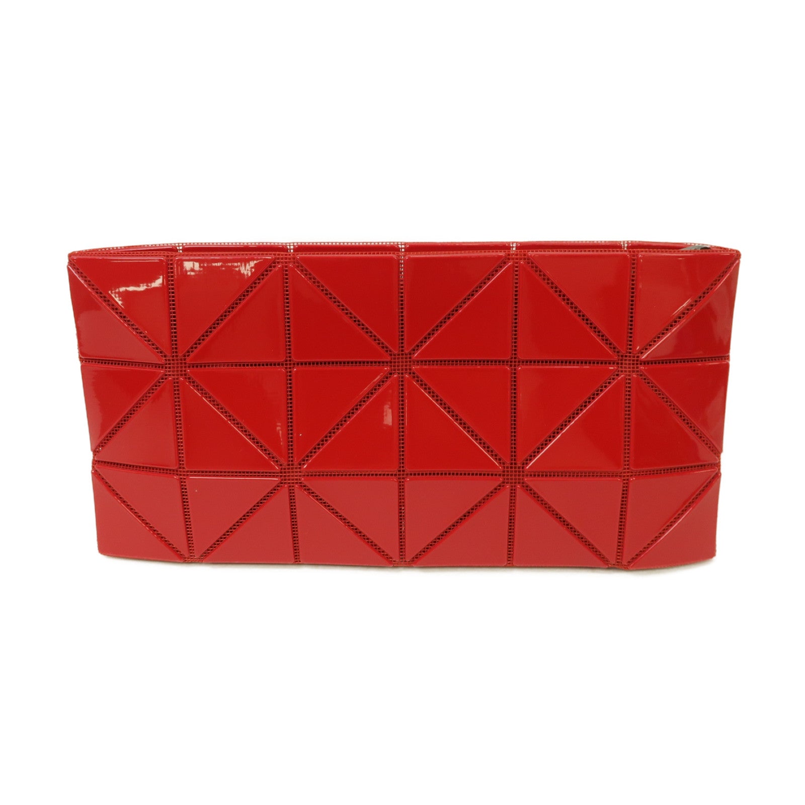 ISSEY MIYAKE PVC Bao Bao Clutch Bag手拿包紅色