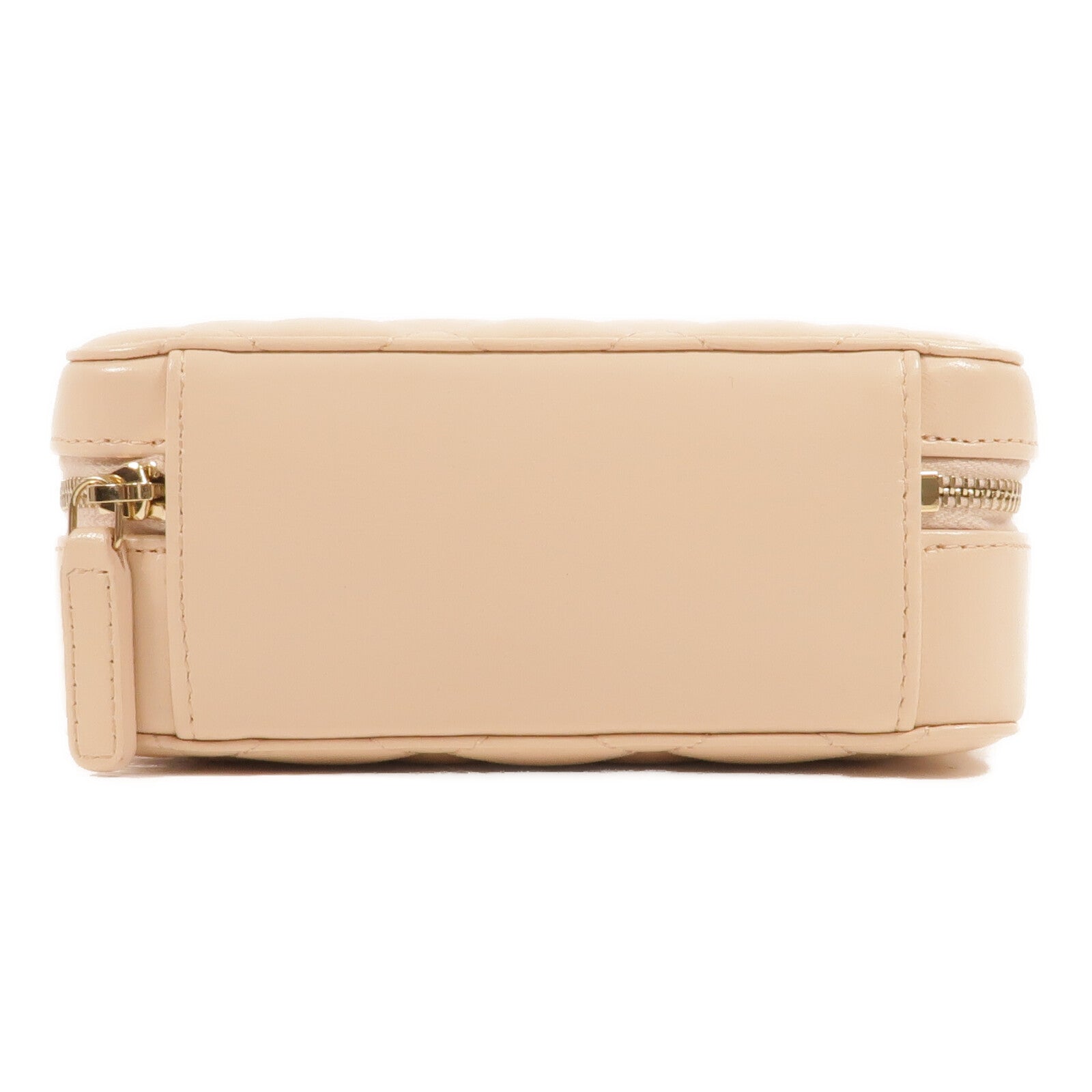 CHANEL 羊皮皮革Vanity Case Gold Ball鏈帶肩背袋