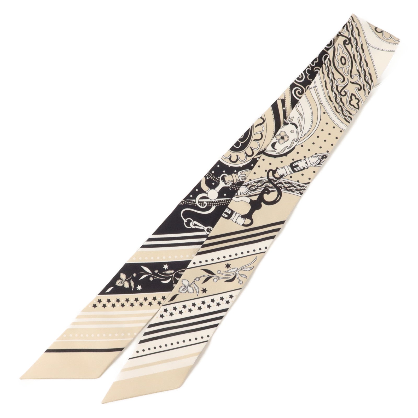 HERMES 絲質Twilly絲巾