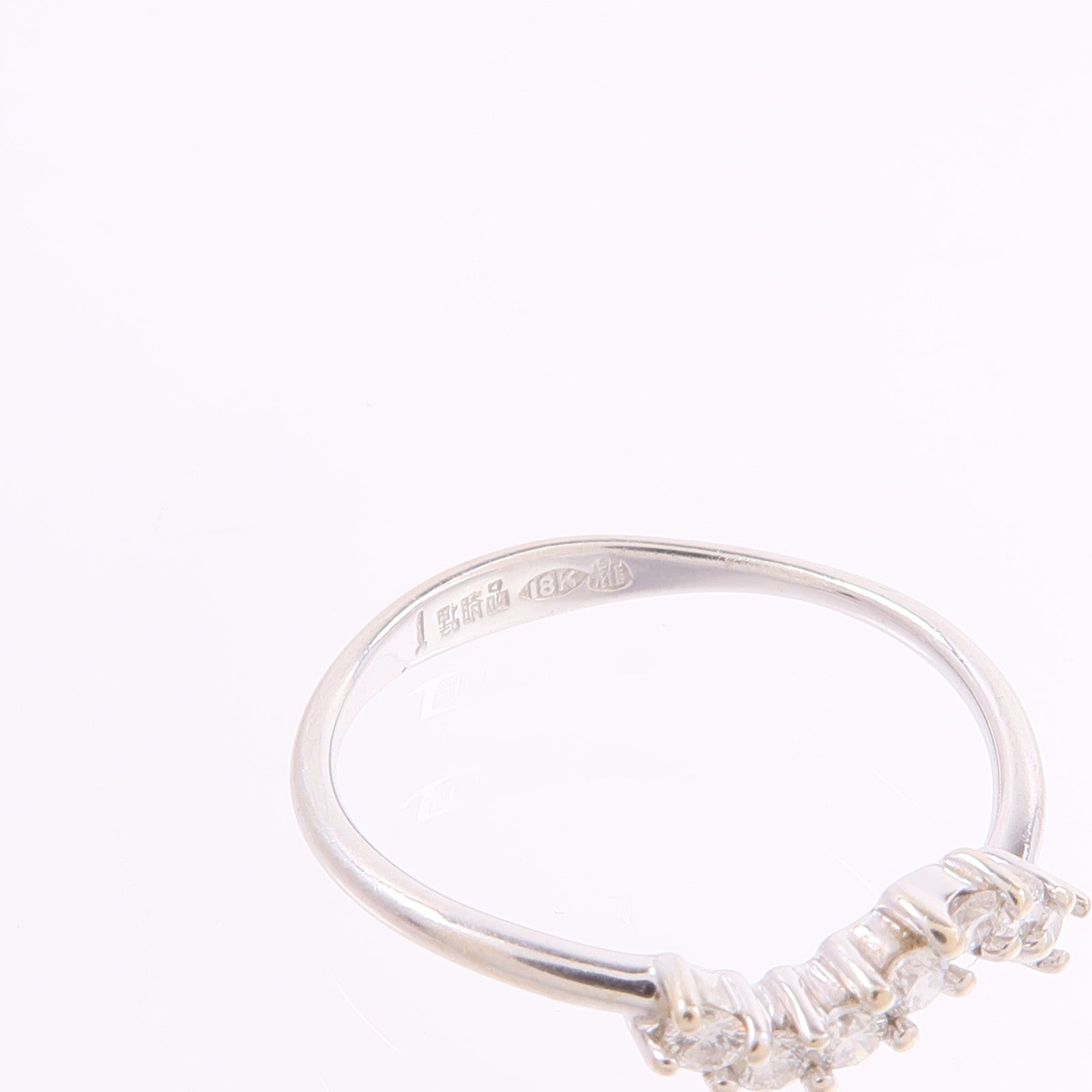 JEWELRY 18K白金Diamond Ring鑽石戒指