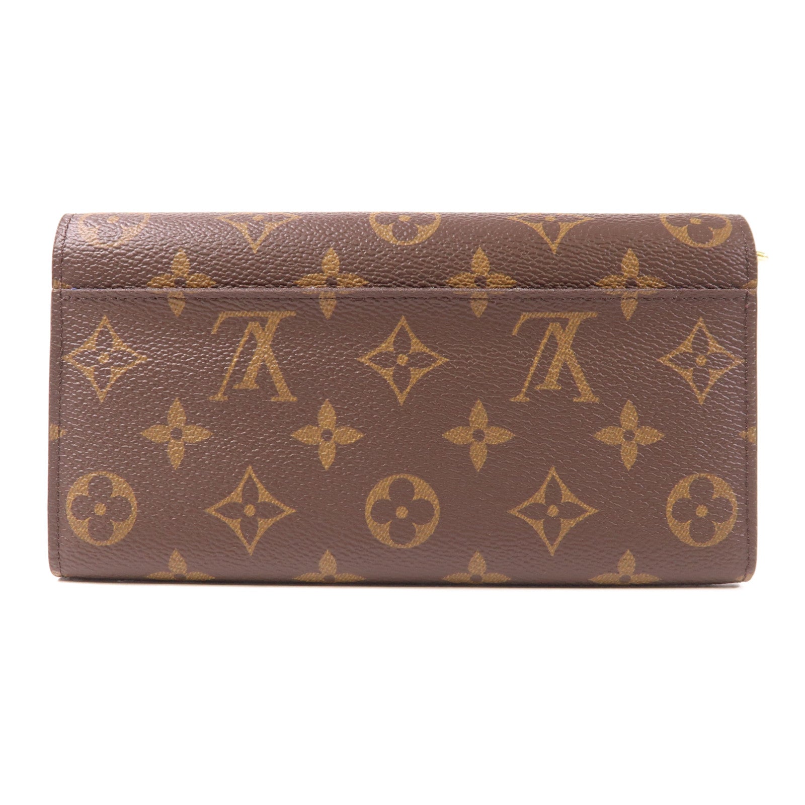 LOUIS VUITTON Monogram Sarah金扣長錢包