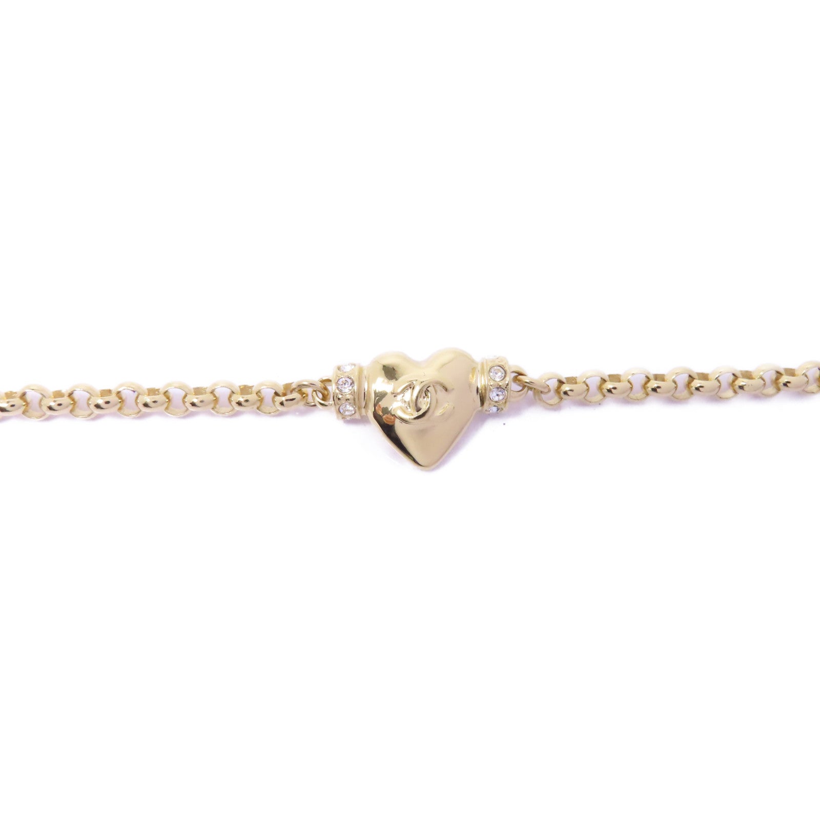 CHANEL 金屬Necklace項鍊金色
