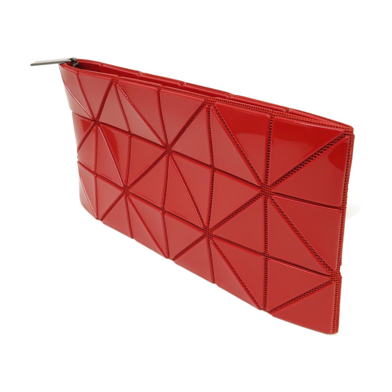 ISSEY MIYAKE PVC Bao Bao Clutch Bag手拿包紅色