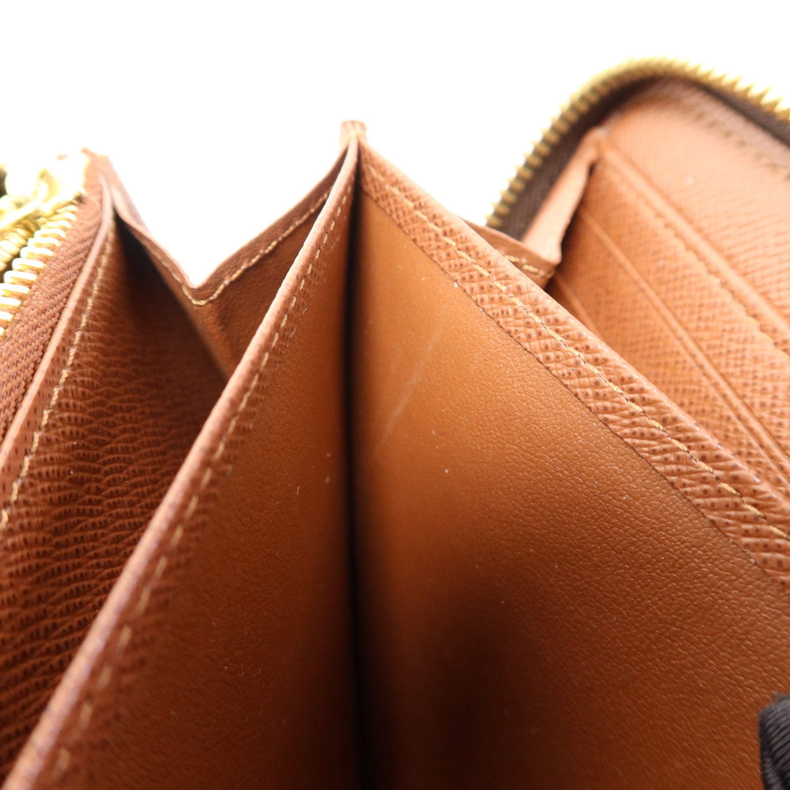 LOUIS VUITTON Monogram Zipper Long Wallet金扣長錢包