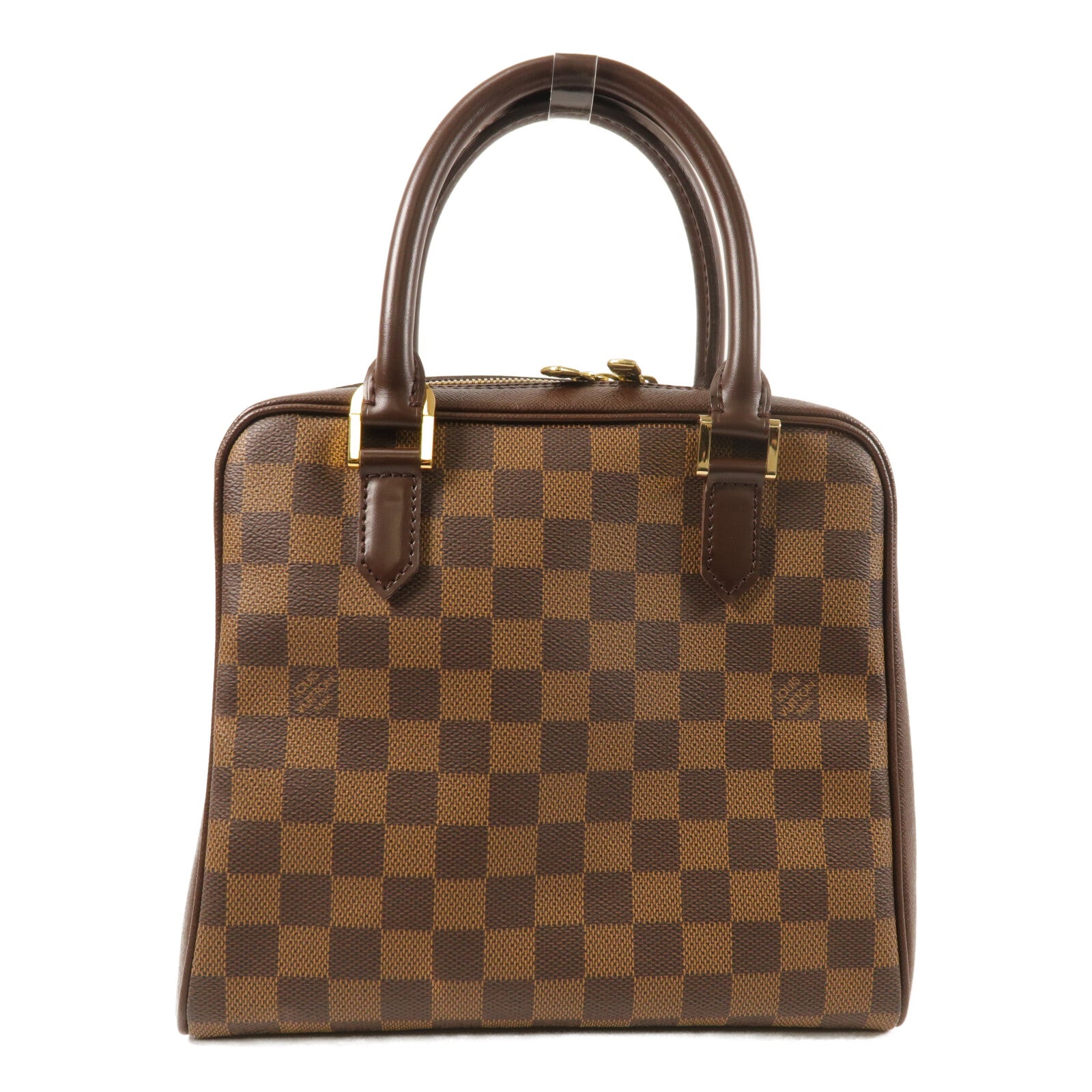 LOUIS VUITTON Damier Brera金扣手挽袋