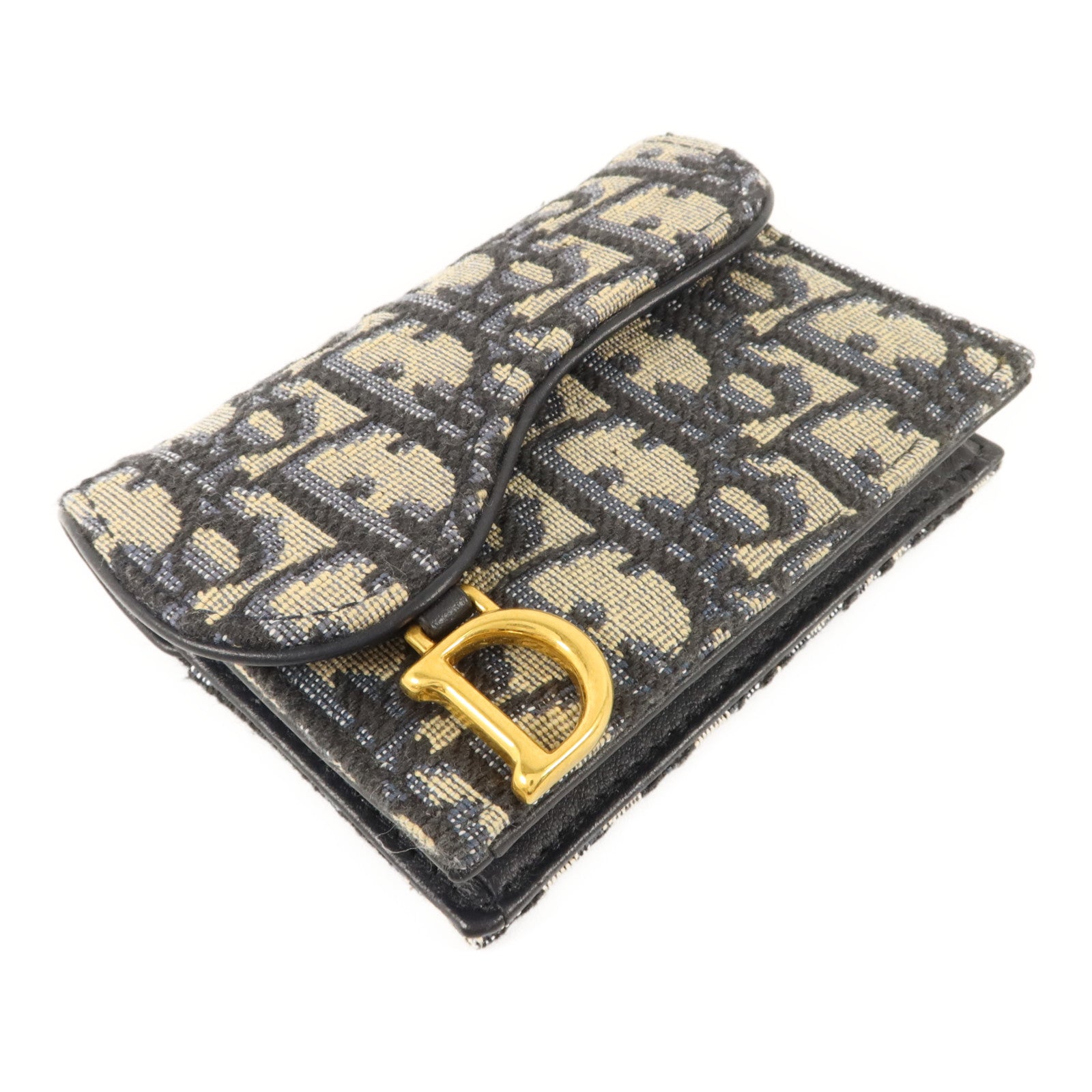 Dior 帆布Saddle Bloom Card Holder卡片套