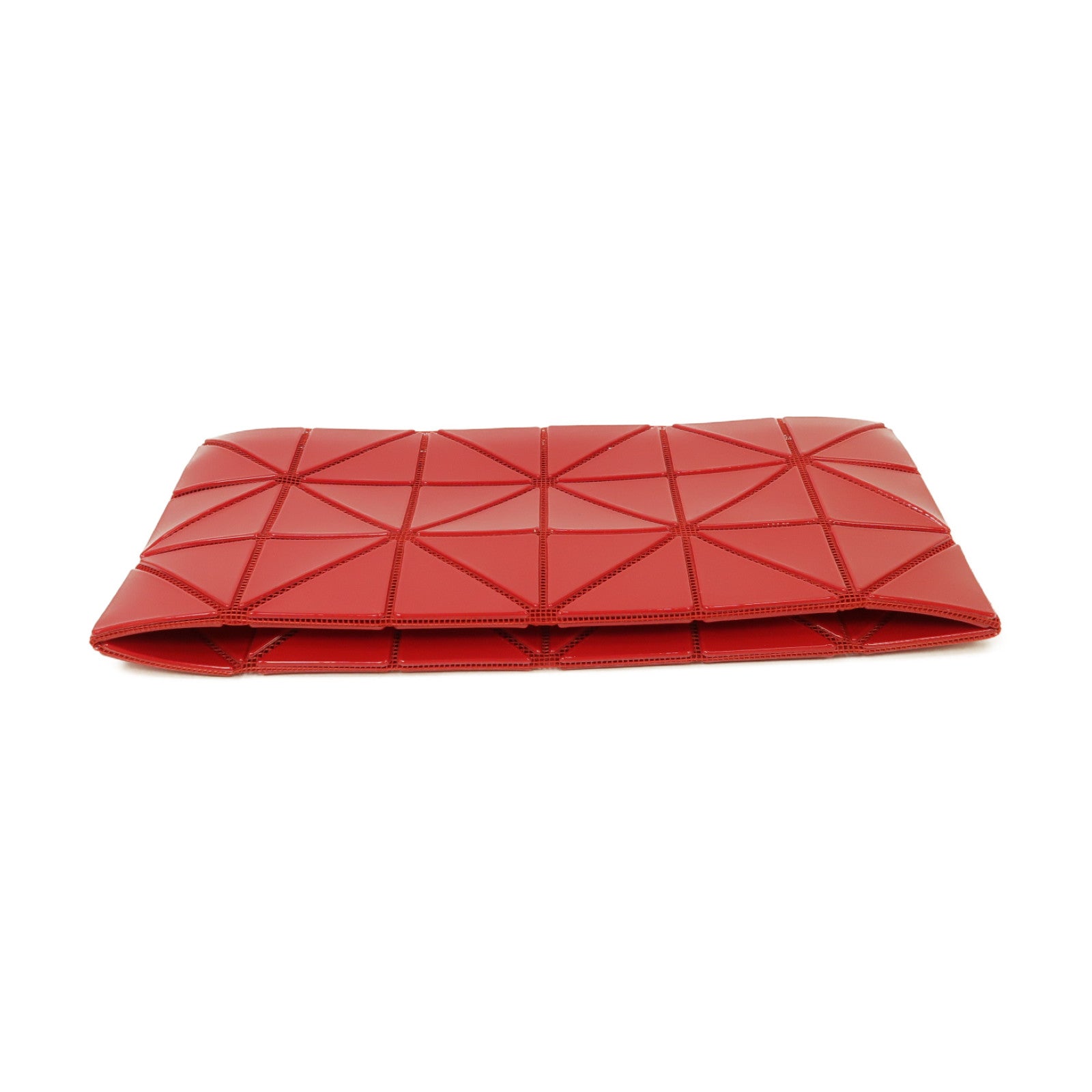 ISSEY MIYAKE PVC Bao Bao Clutch Bag手拿包紅色