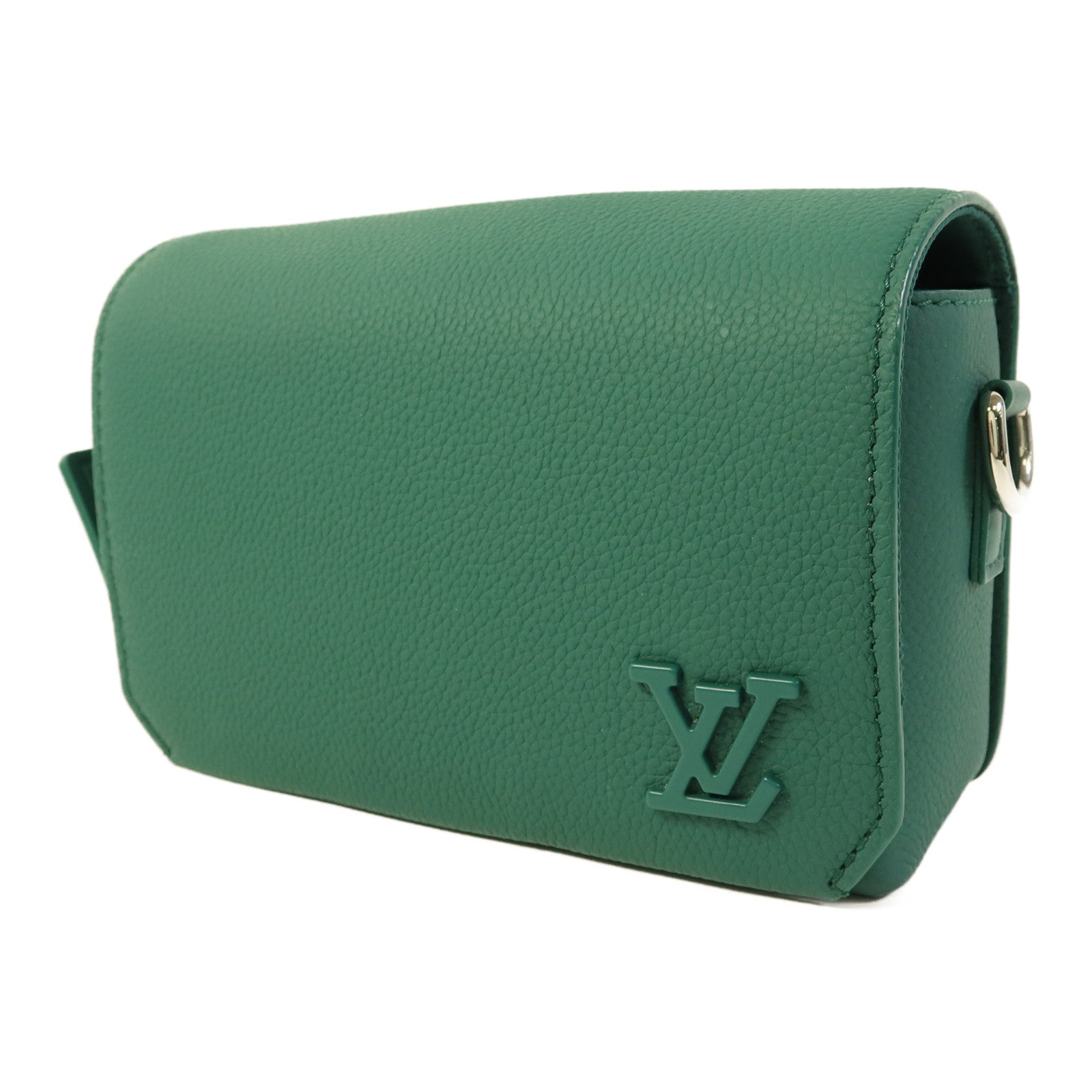 LOUIS VUITTON Aerogram Fastline銀扣肩背袋