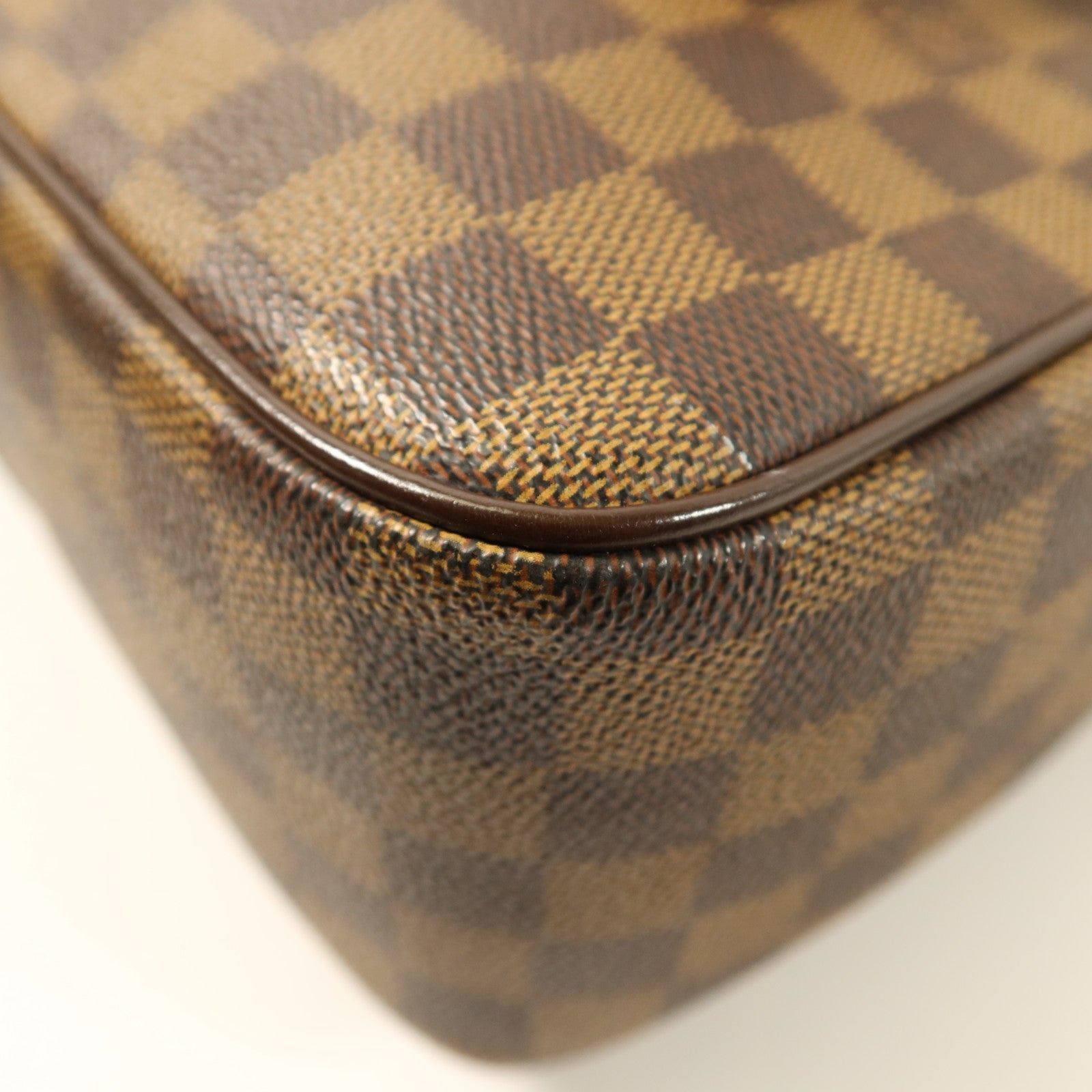 LOUIS VUITTON Damier Olaf MM金扣肩背袋