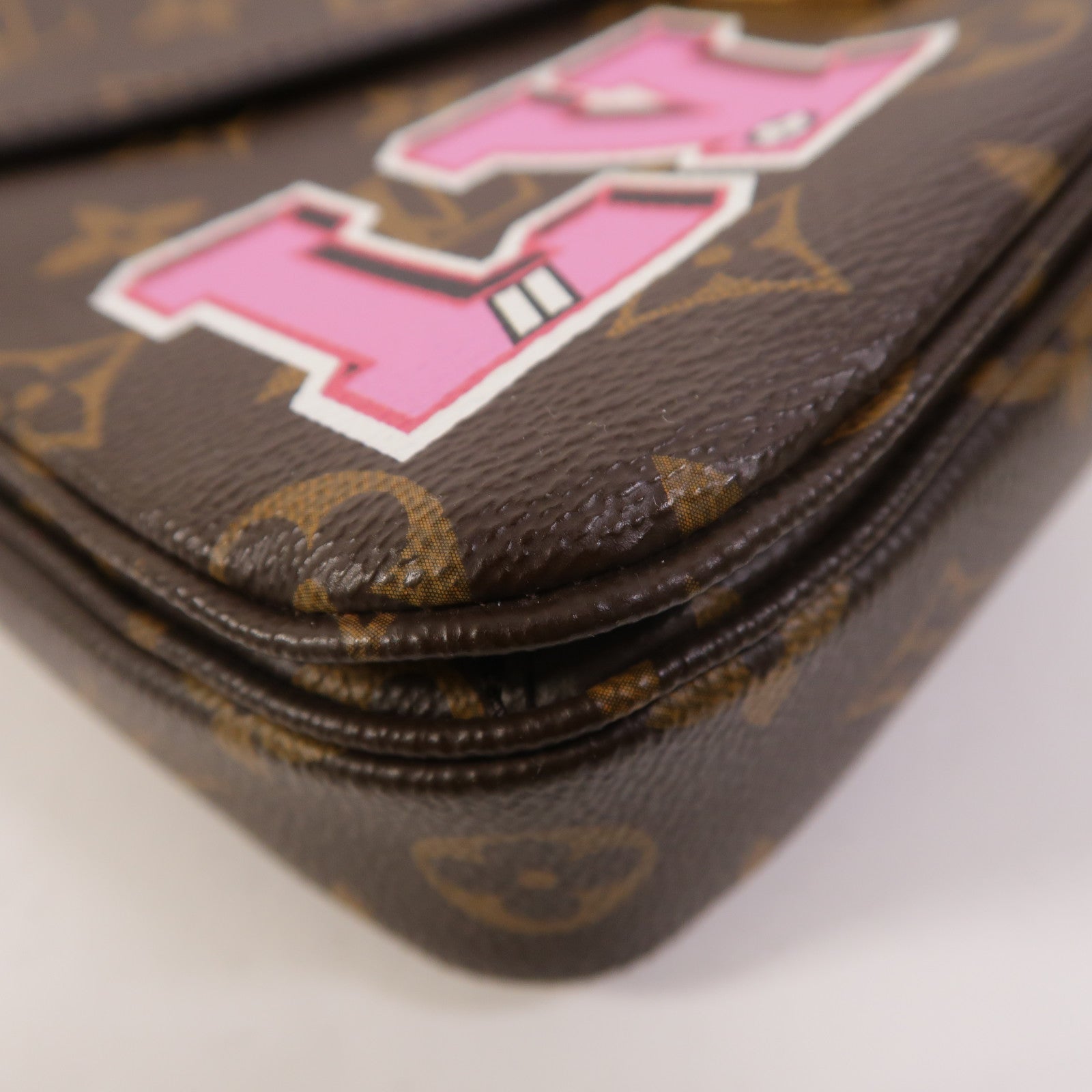 LOUIS VUITTON Monogram Patches Pochette Metis MM手挽肩背兩用袋