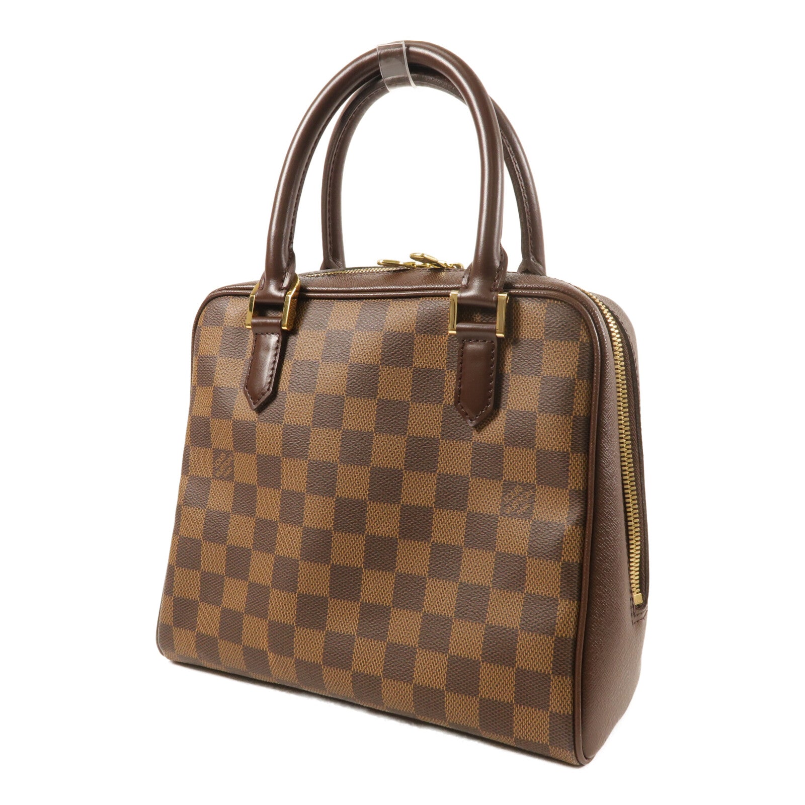 LOUIS VUITTON Damier Brera金扣手挽袋