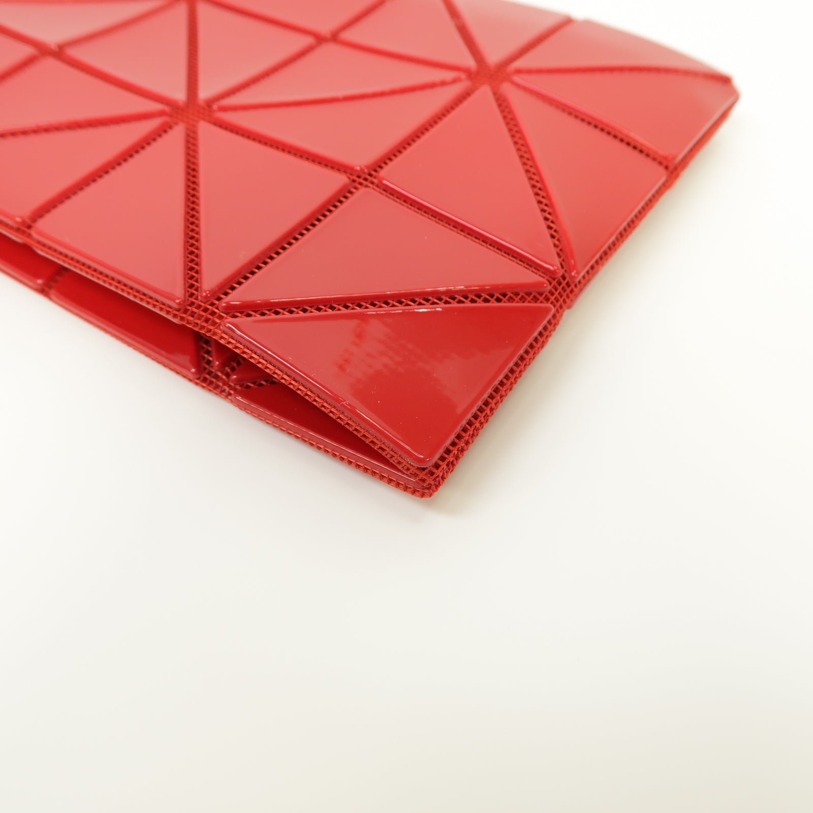 ISSEY MIYAKE PVC Bao Bao Clutch Bag手拿包紅色