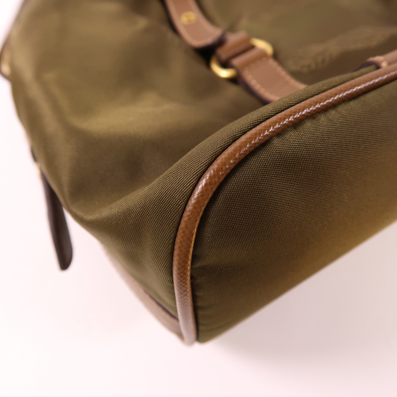 PRADA 尼龍Shoulder Bag金扣肩背袋