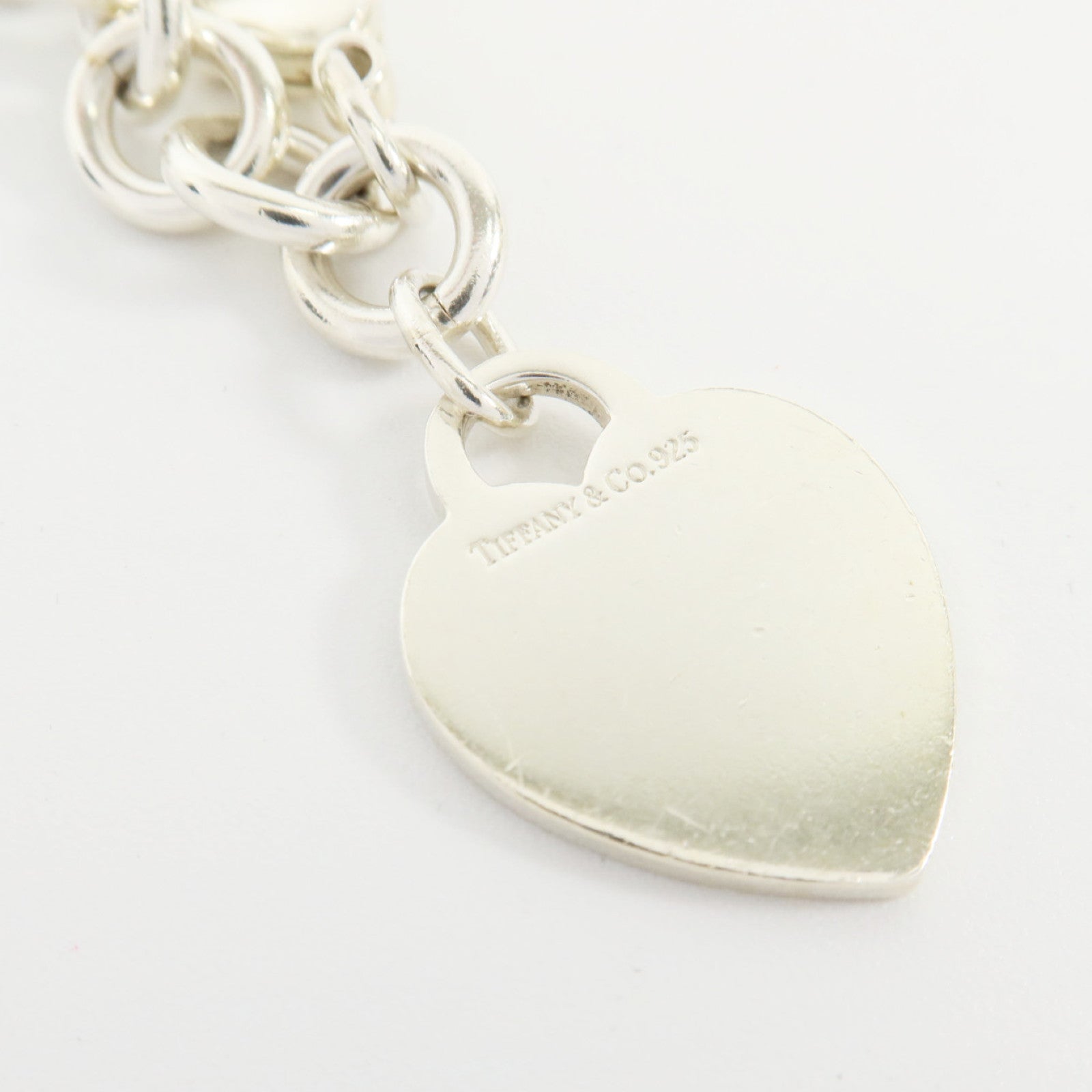 TIFFANY＆CO 925純銀Return to Heart Tag手鏈