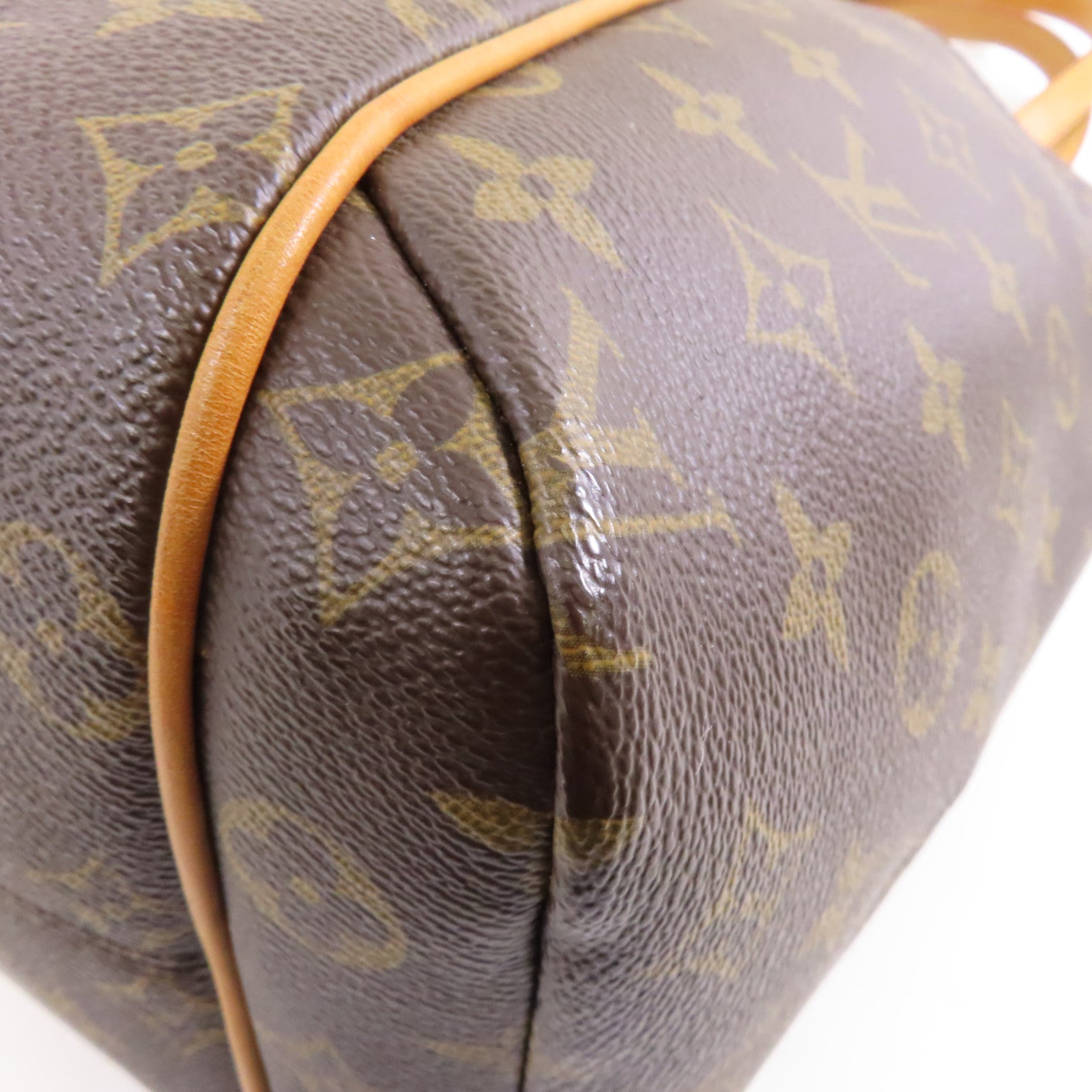 LOUIS VUITTON Monogram Totally PM金扣肩背袋啡色