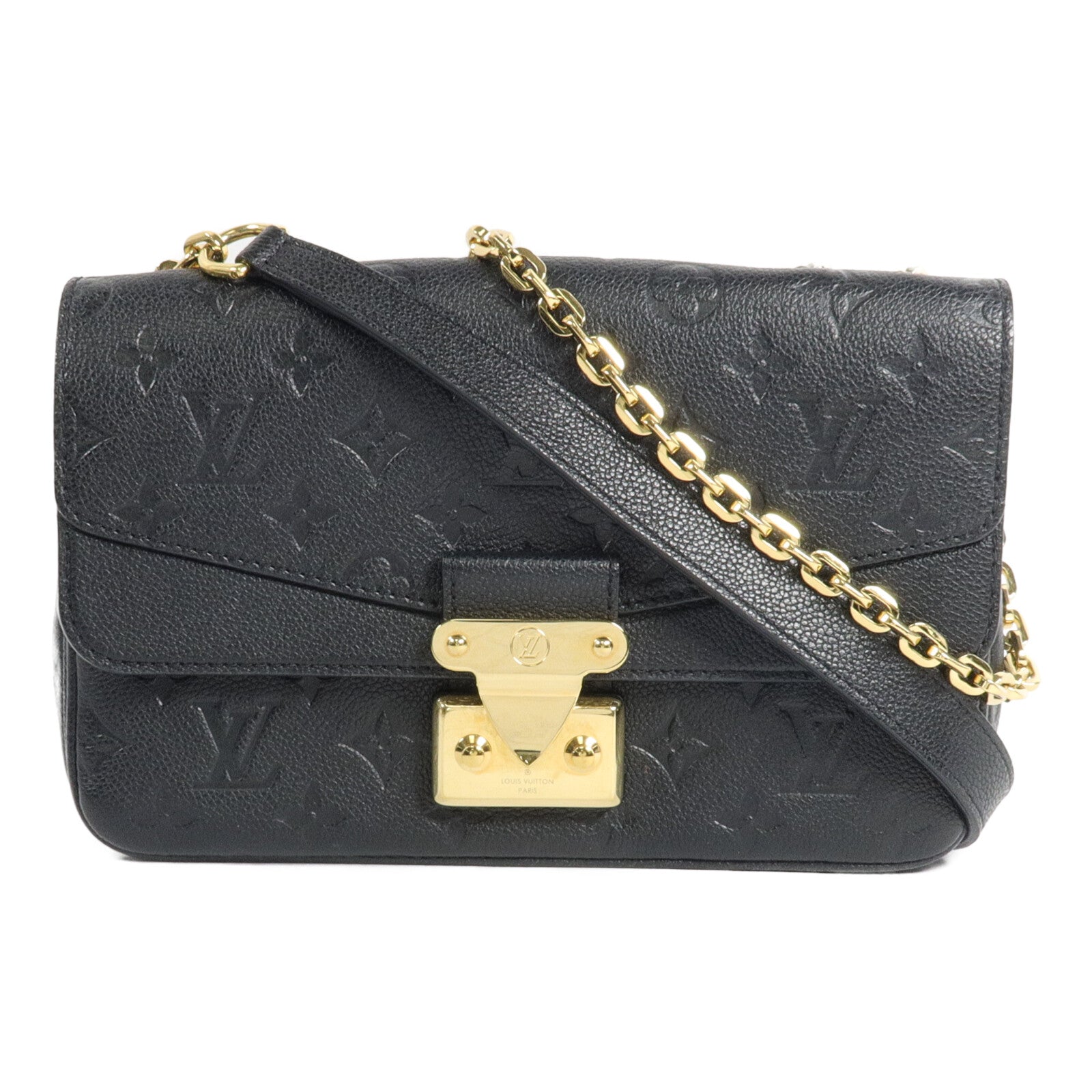 LOUIS VUITTON Monogram Empreinte Marceau鏈帶肩背袋