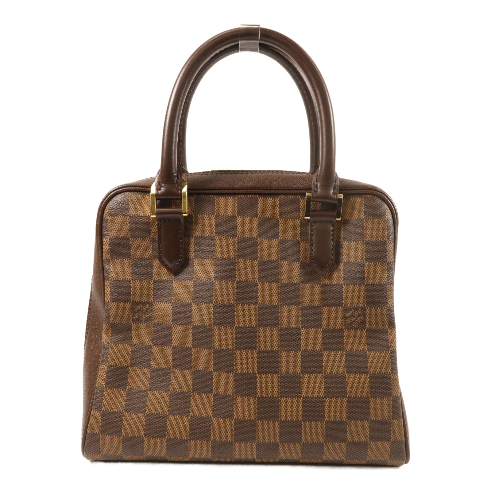 LOUIS VUITTON Damier Brera金扣手挽袋