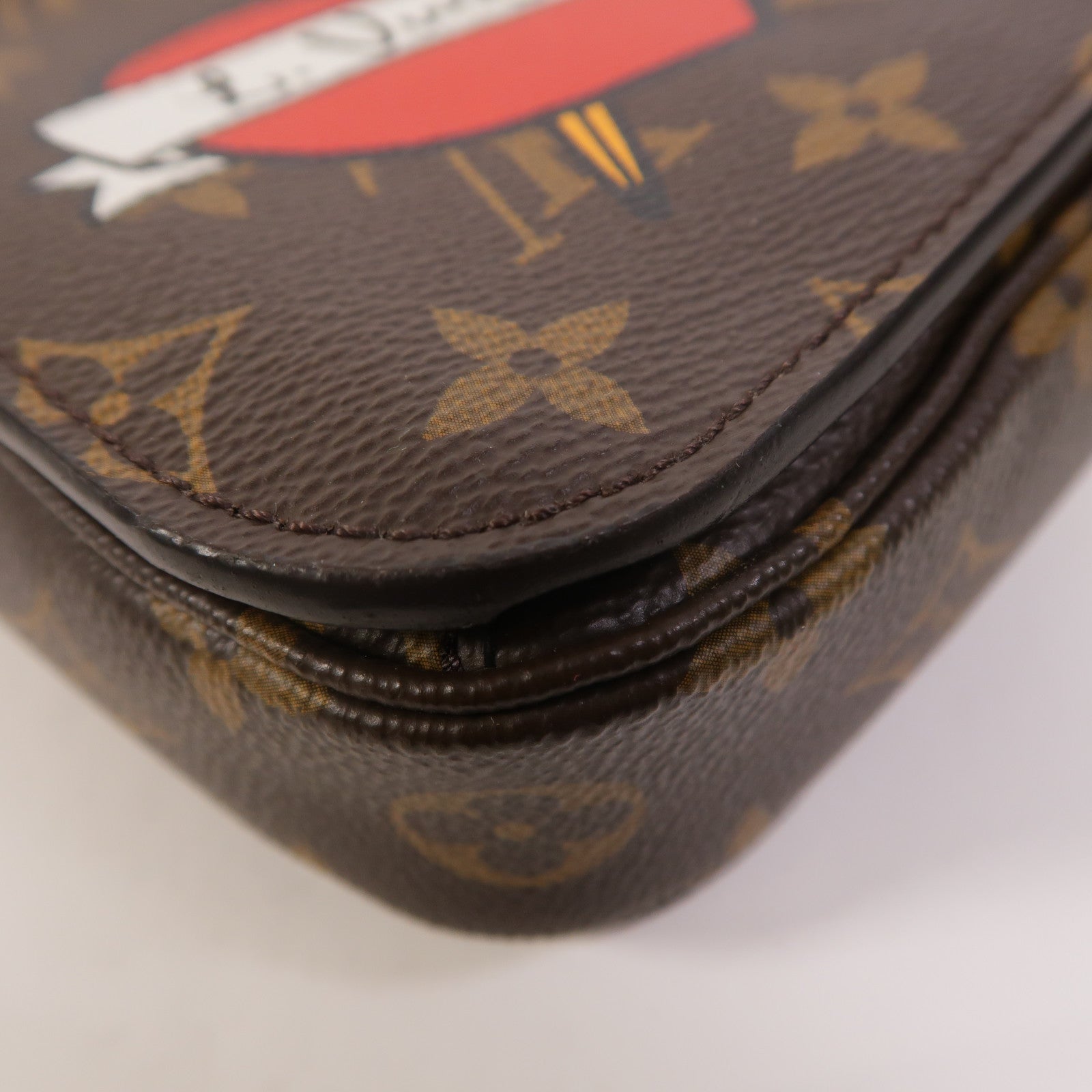 LOUIS VUITTON Monogram Patches Pochette Metis MM手挽肩背兩用袋