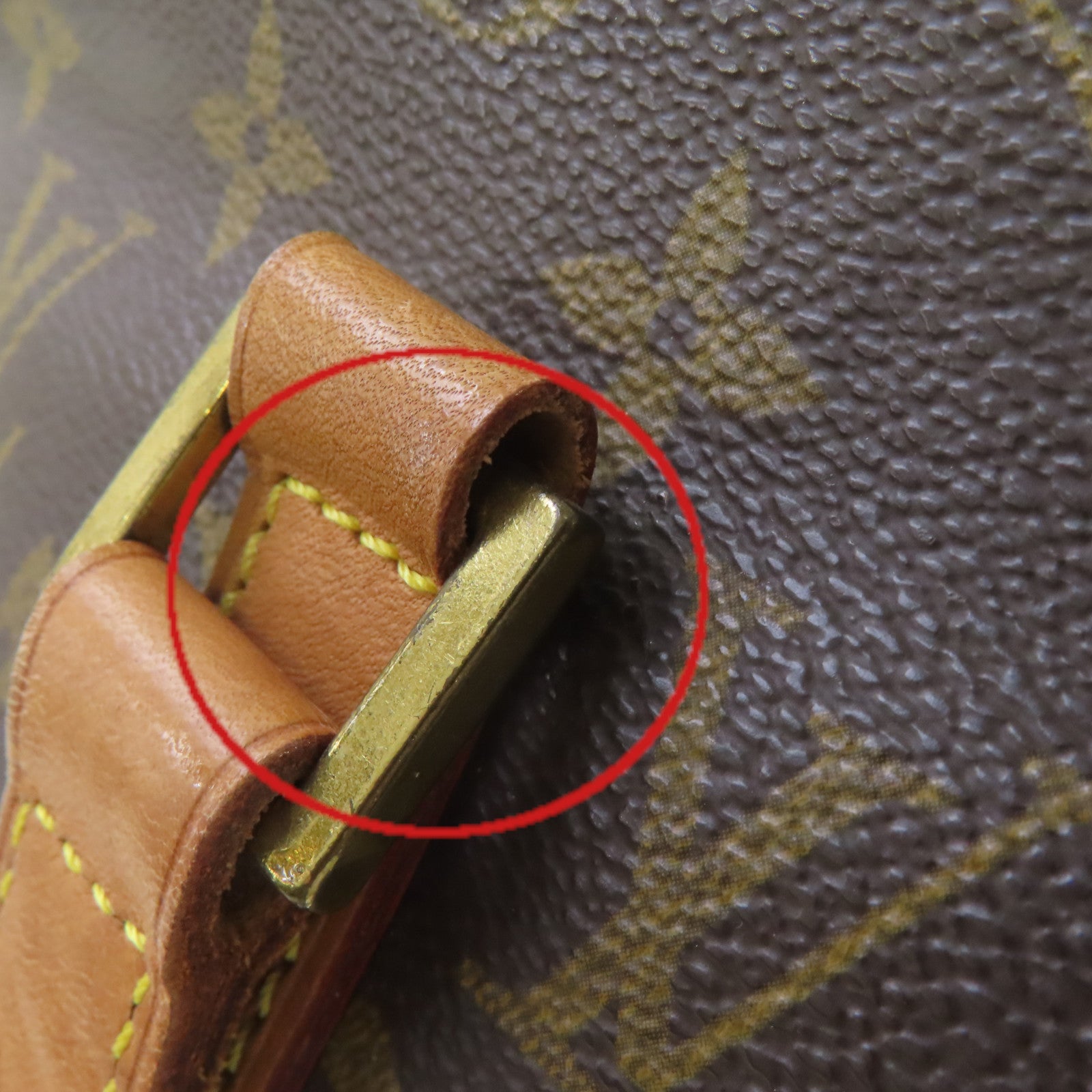 LOUIS VUITTON Monogram Cabas Piano Tote Bag金扣肩背袋啡色