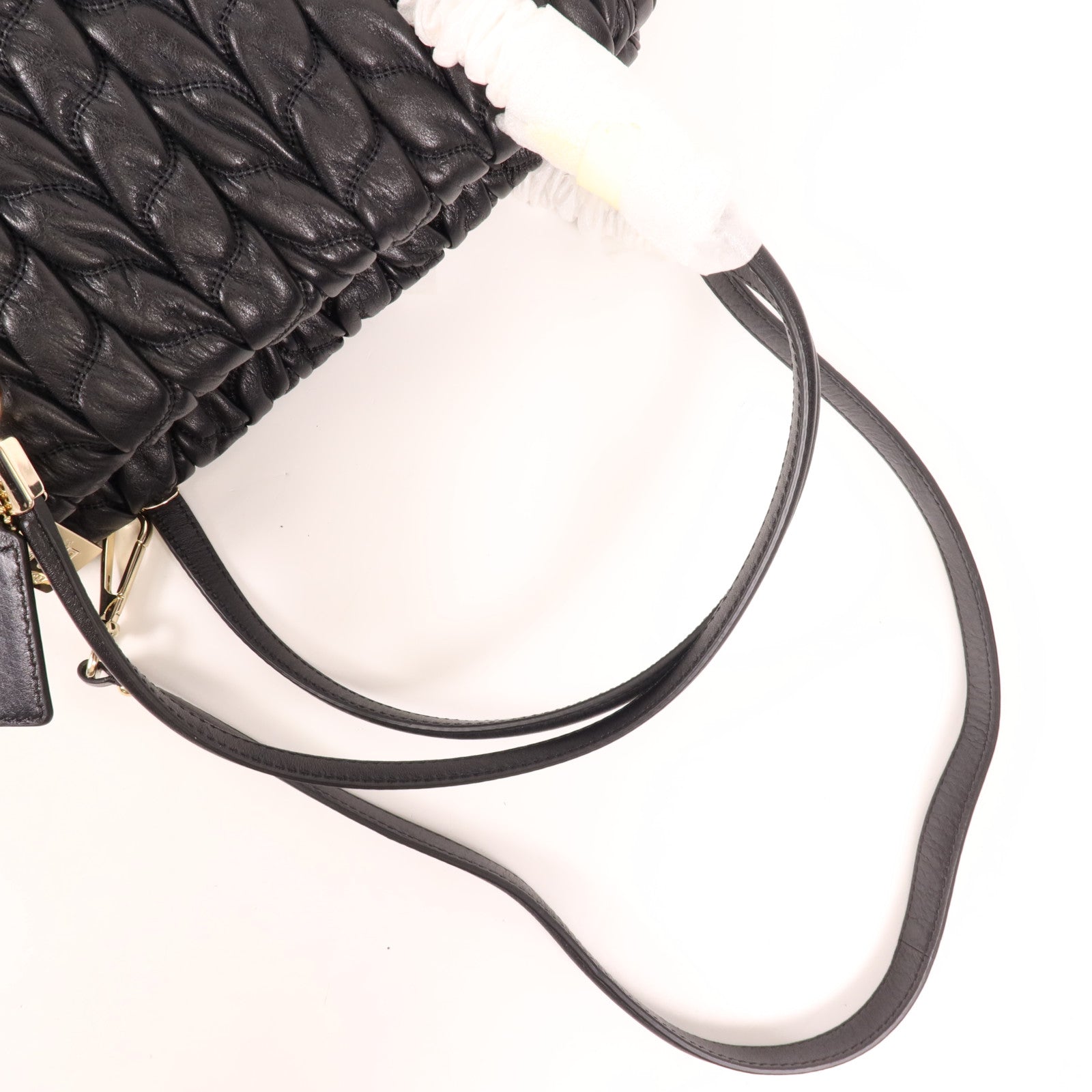 COACH 牛皮皮革2 Way Shoulder金扣手挽肩背兩用袋