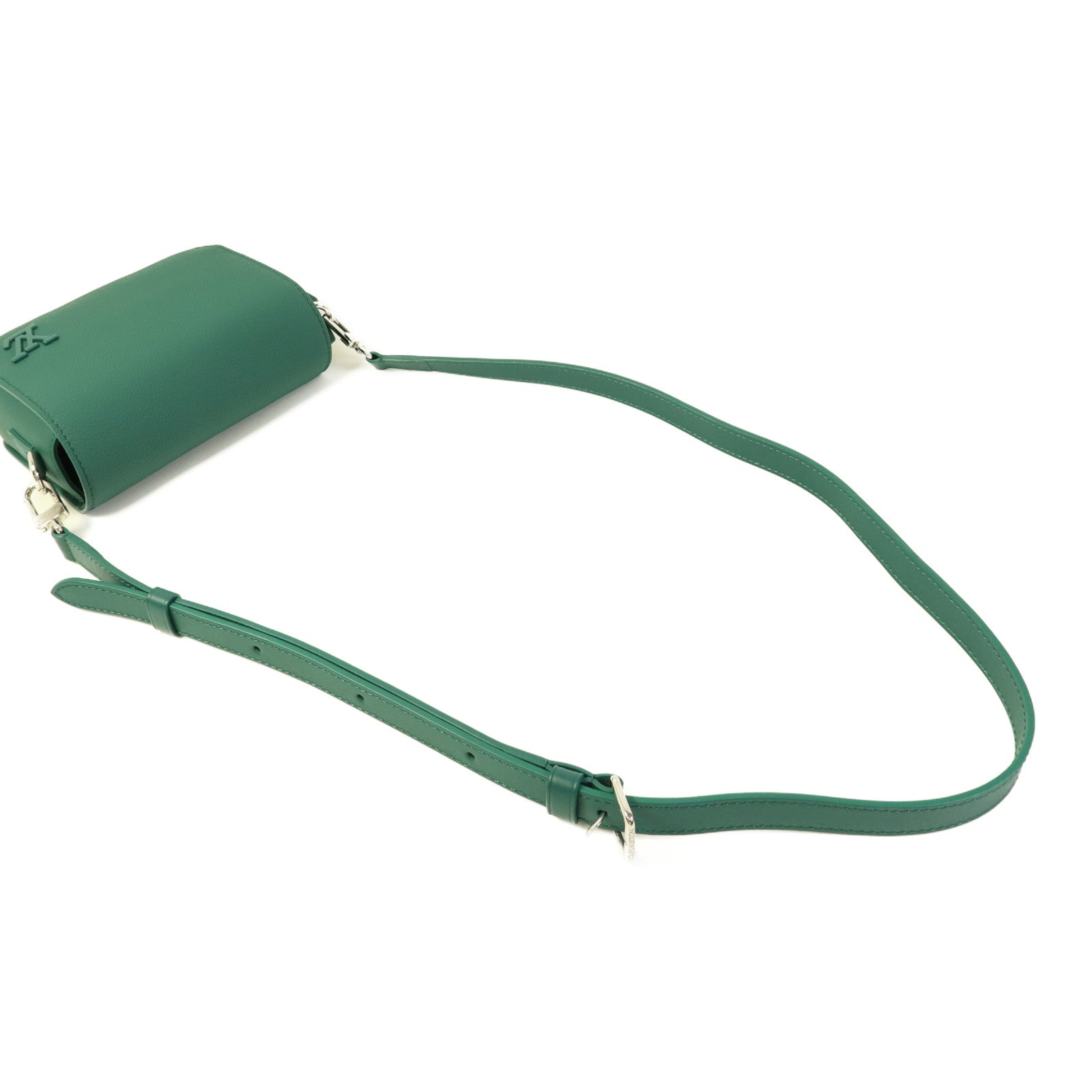 LOUIS VUITTON Aerogram Fastline銀扣肩背袋