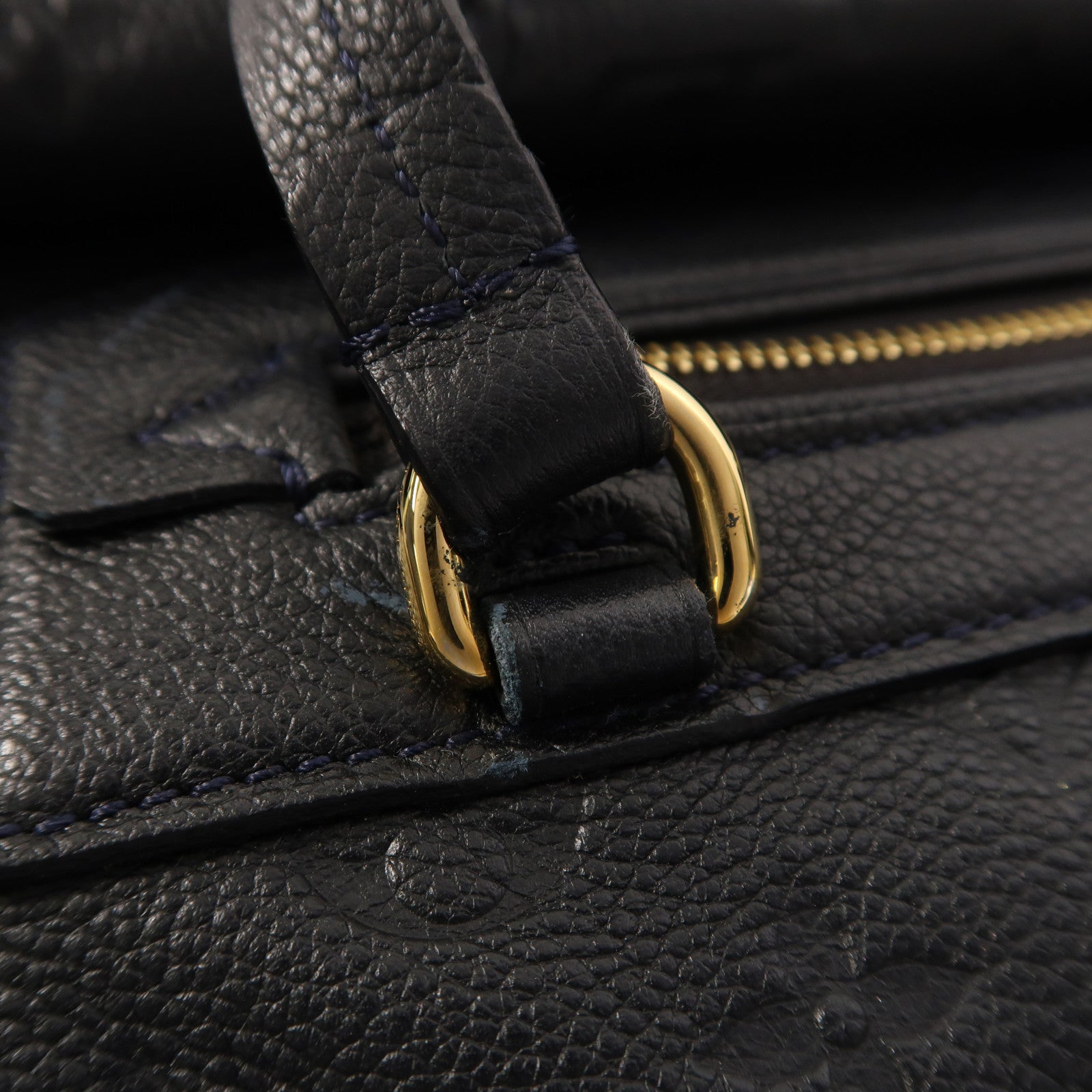LOUIS VUITTON Monogram Empreinte Lumineuse PM金扣肩背袋