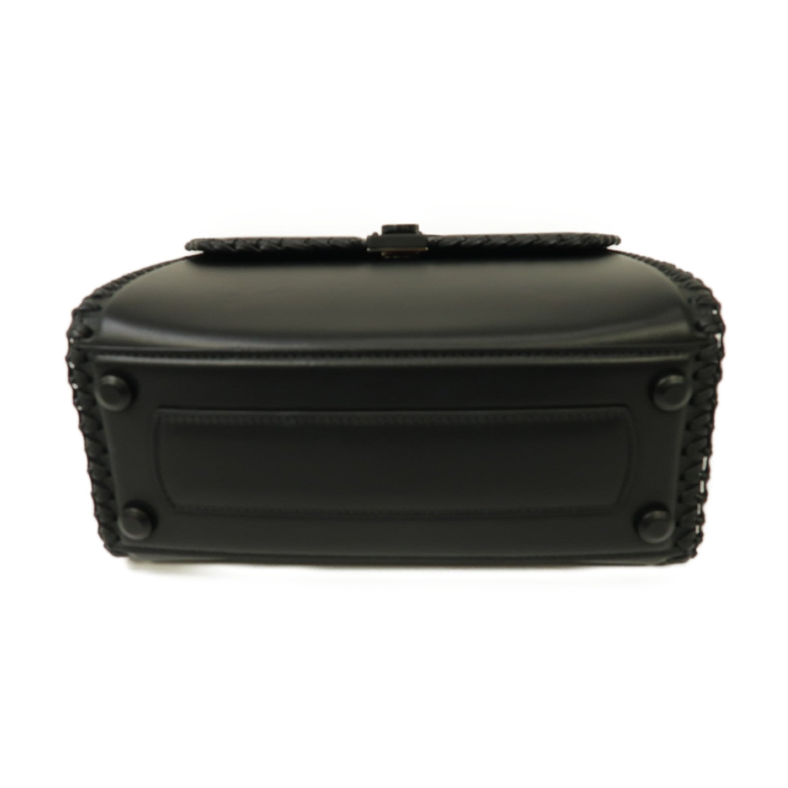 Salvatore Ferragamo 牛皮皮革Boxys Medium手挽肩背兩用袋黒色