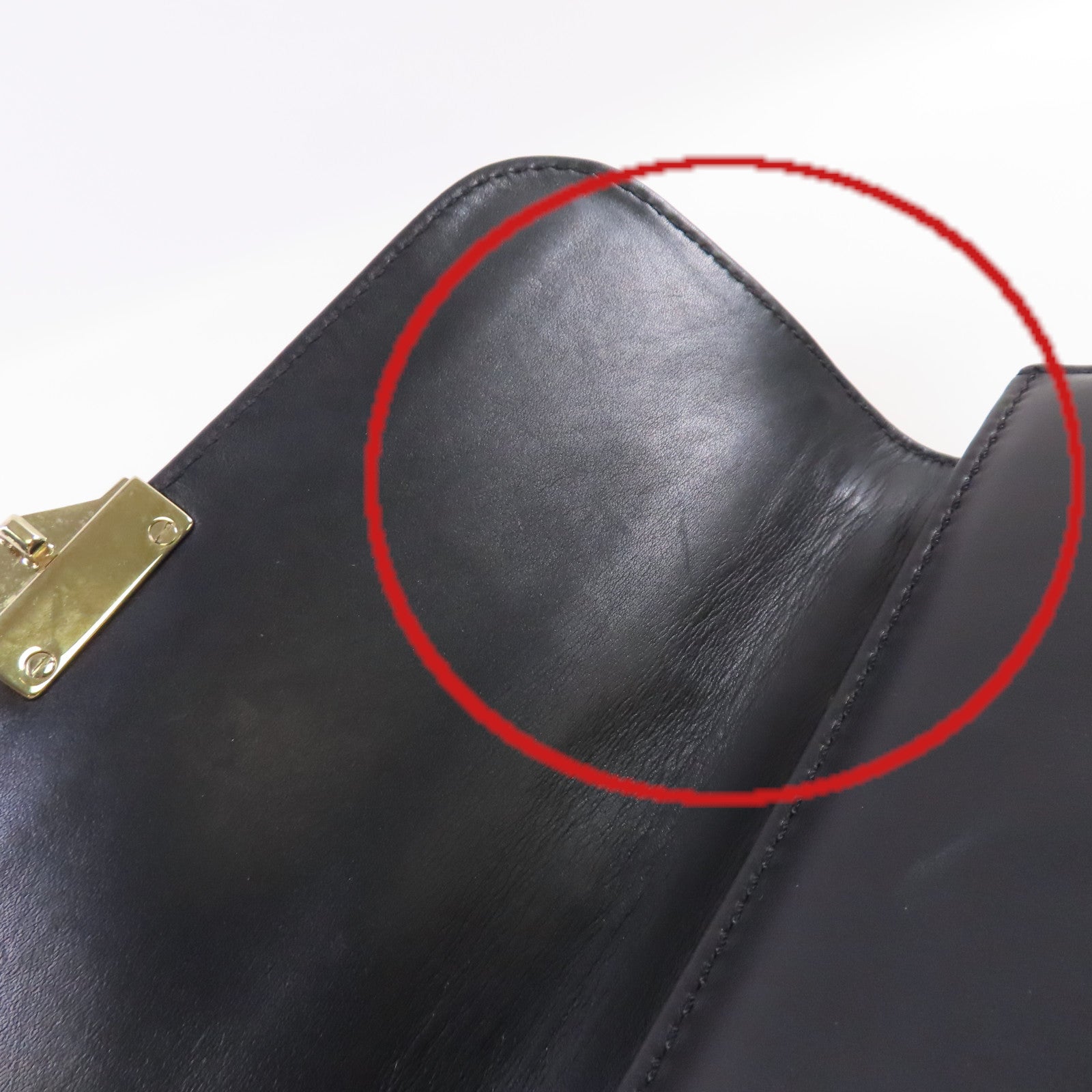 Valentino 【激減優惠】牛皮皮革Garavani Rockstud Chain Shoulder Bag金扣鏈帶肩背袋黑色