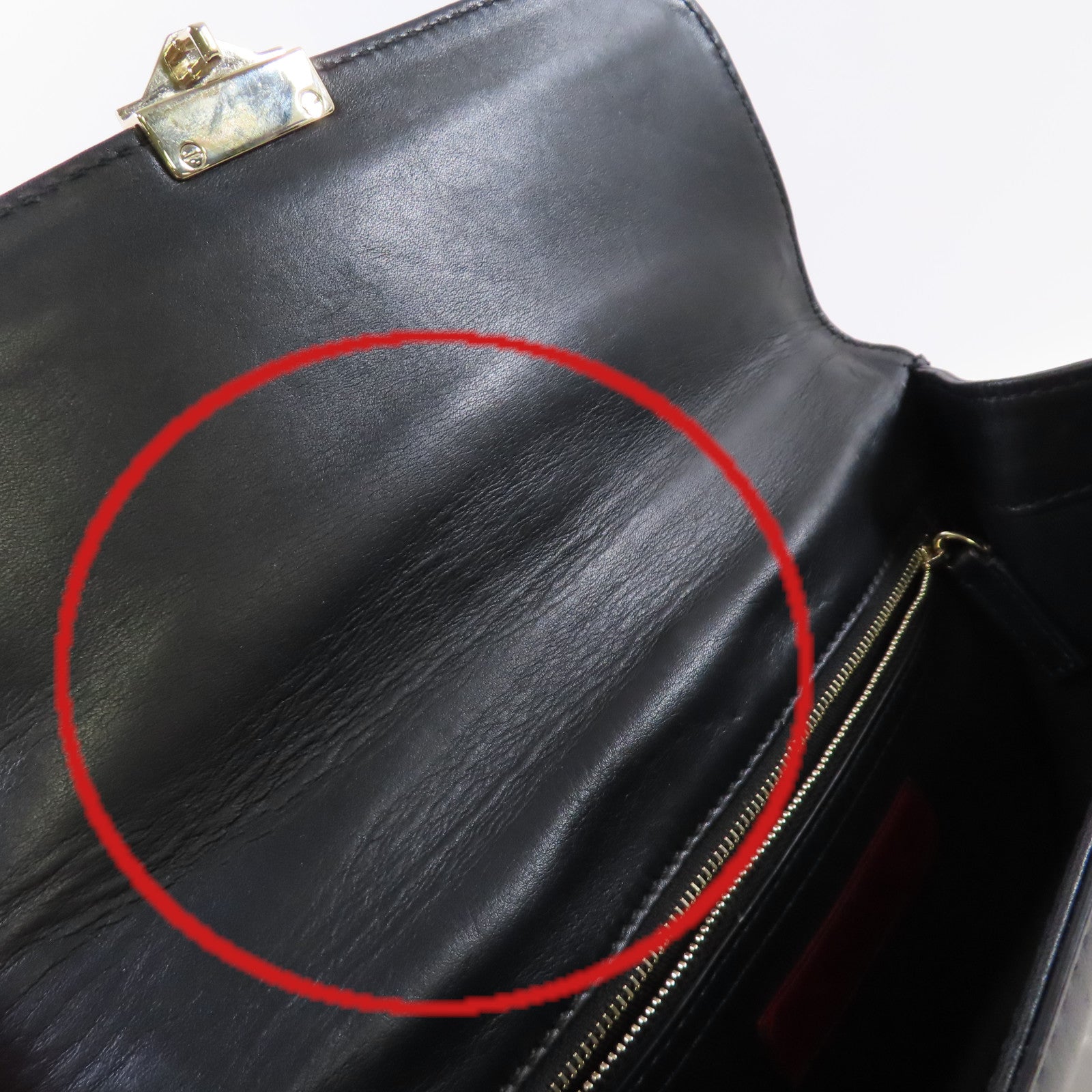 Valentino 【激減優惠】牛皮皮革Garavani Rockstud Chain Shoulder Bag金扣鏈帶肩背袋黑色