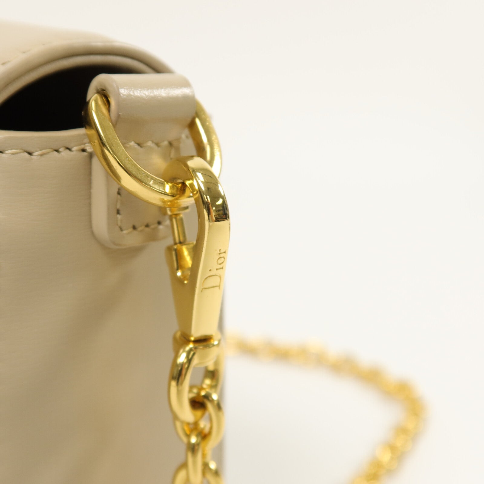 Dior 牛皮皮革30 Montaigue Avenue East West鏈帶肩背袋
