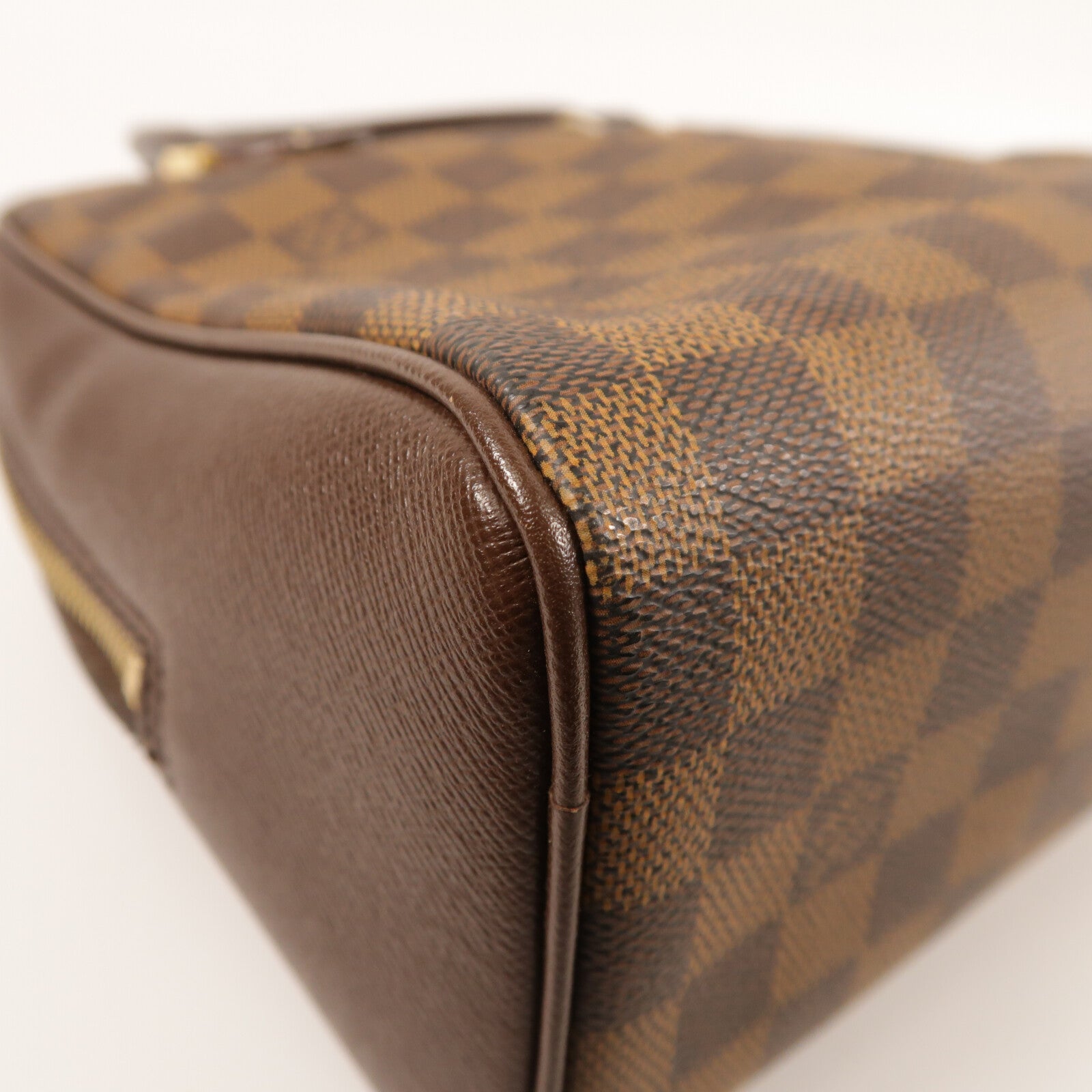 LOUIS VUITTON Damier Brera金扣手挽袋