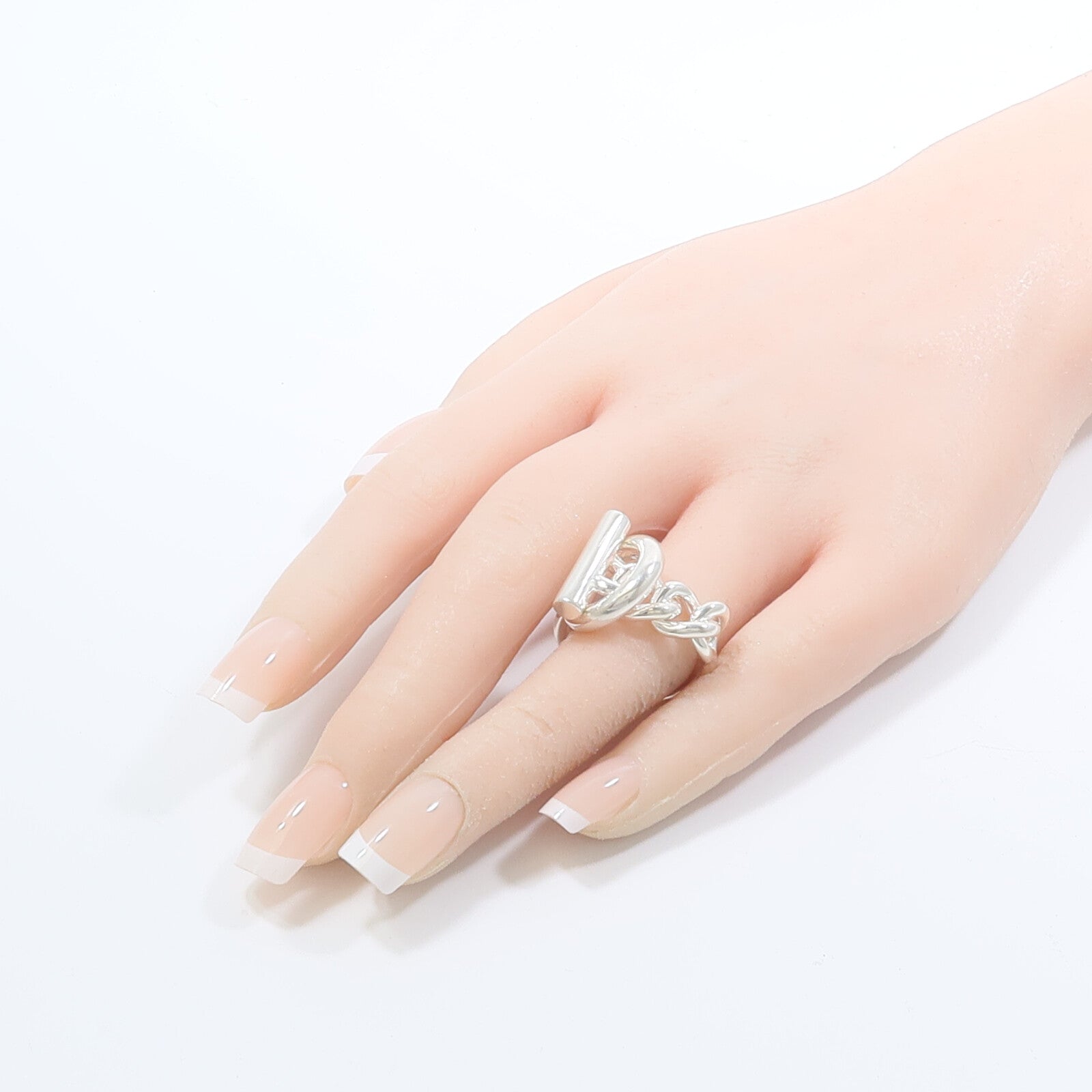 HERMES 925純銀Choisette Ring戒指