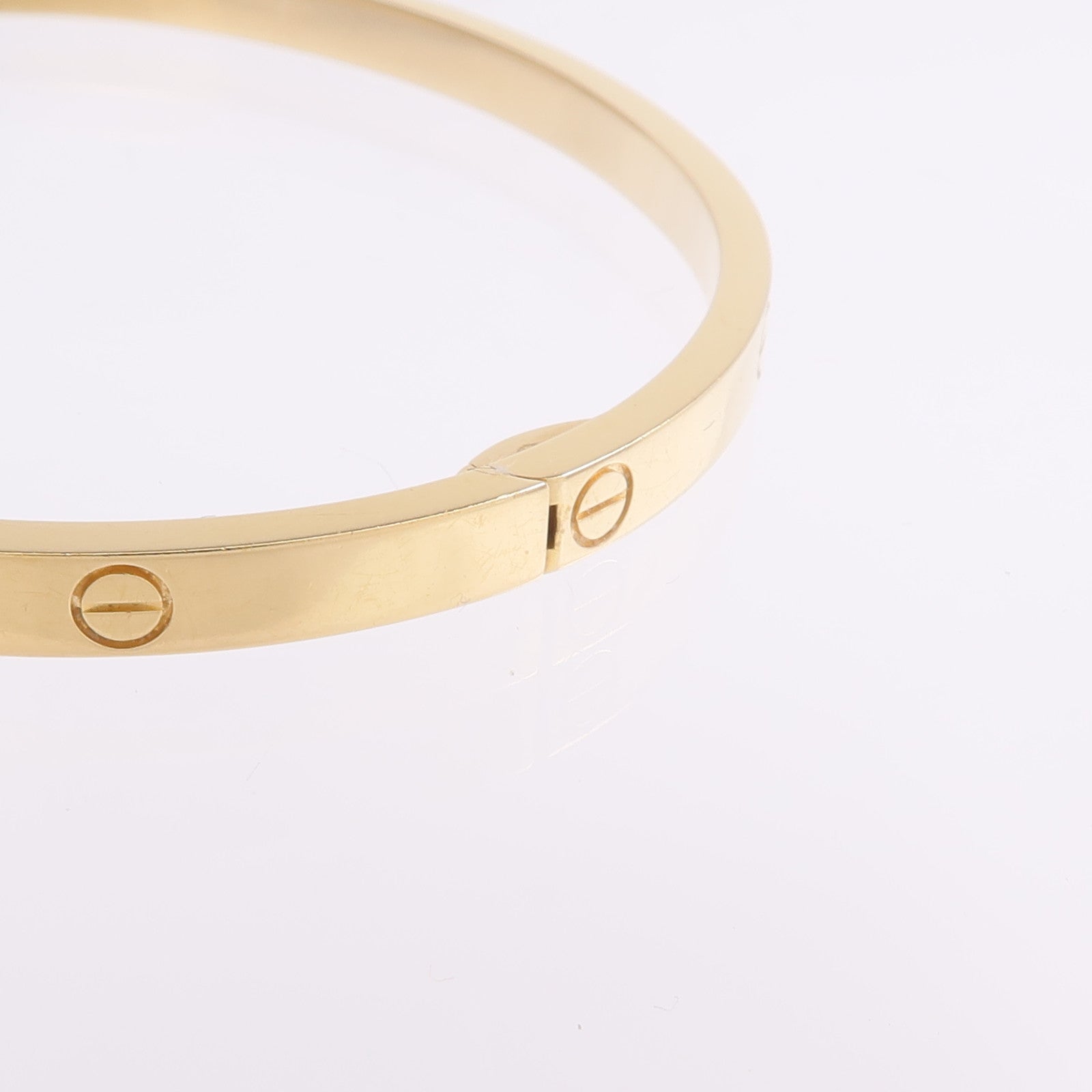 CARTIER 18K黃金Love Bracelet手鐲