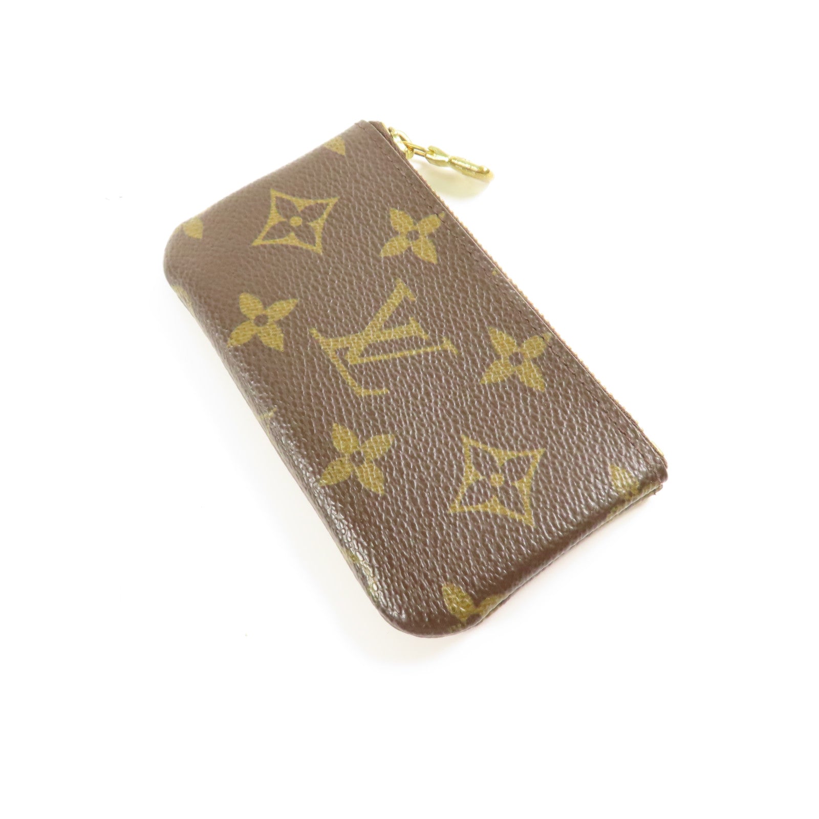 LOUIS VUITTON Monogram Key Pouch金扣鎖匙包