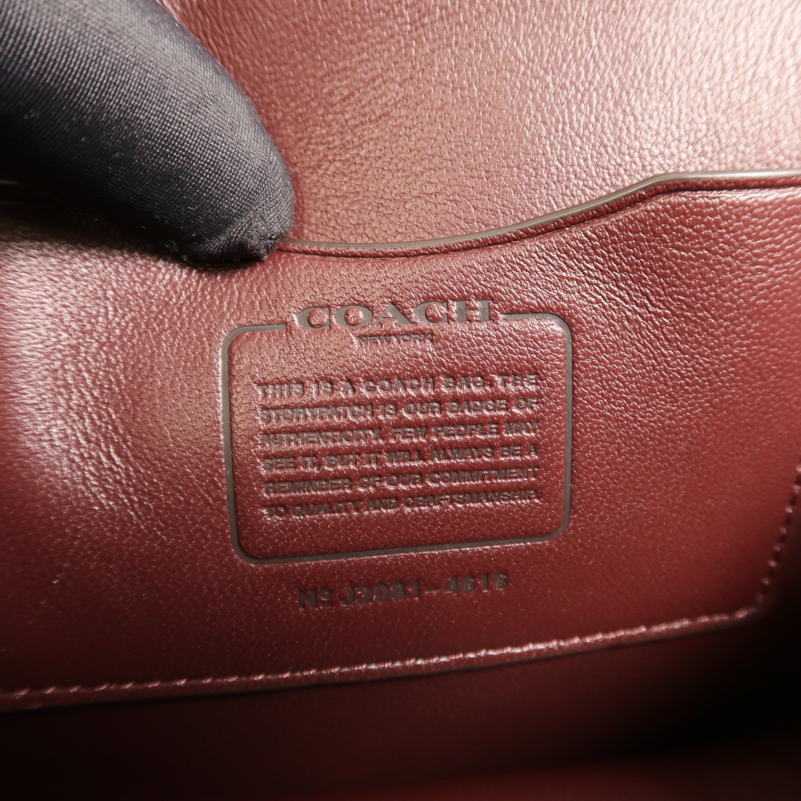 COACH 牛皮皮革/帆布Alie Shoulder Bag 18肩背袋