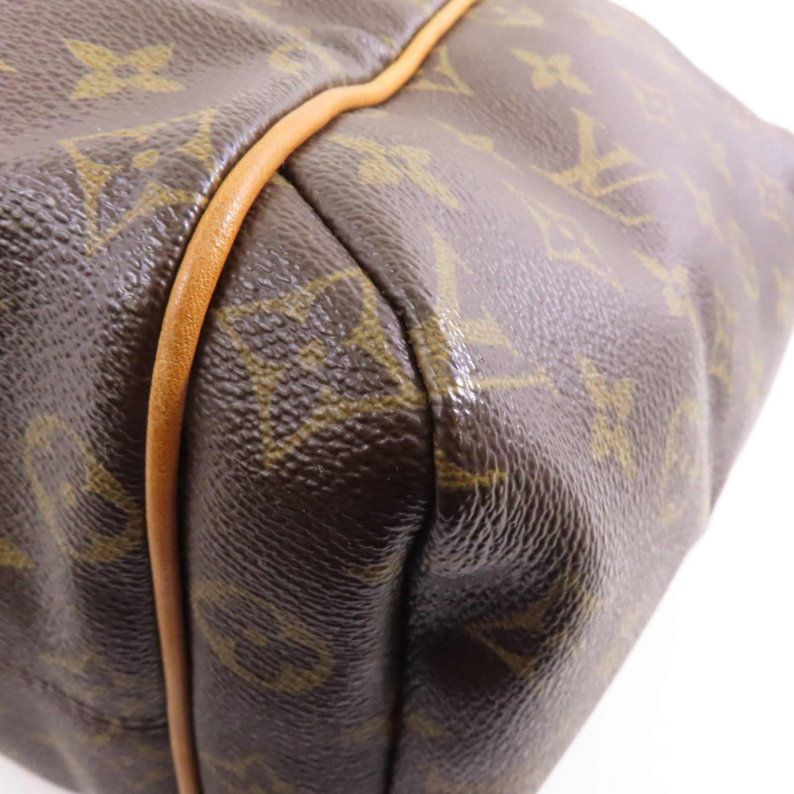 LOUIS VUITTON Monogram Totally PM金扣肩背袋啡色