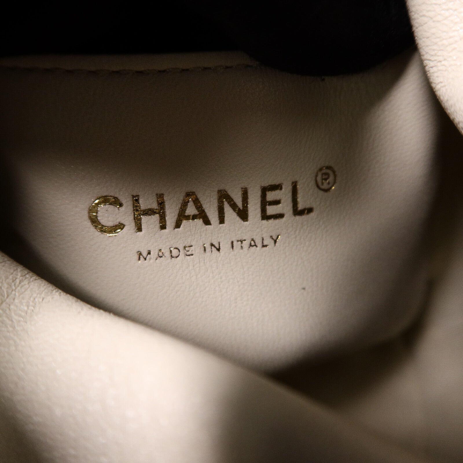 CHANEL 羊皮皮革Bucket Bag肩背袋