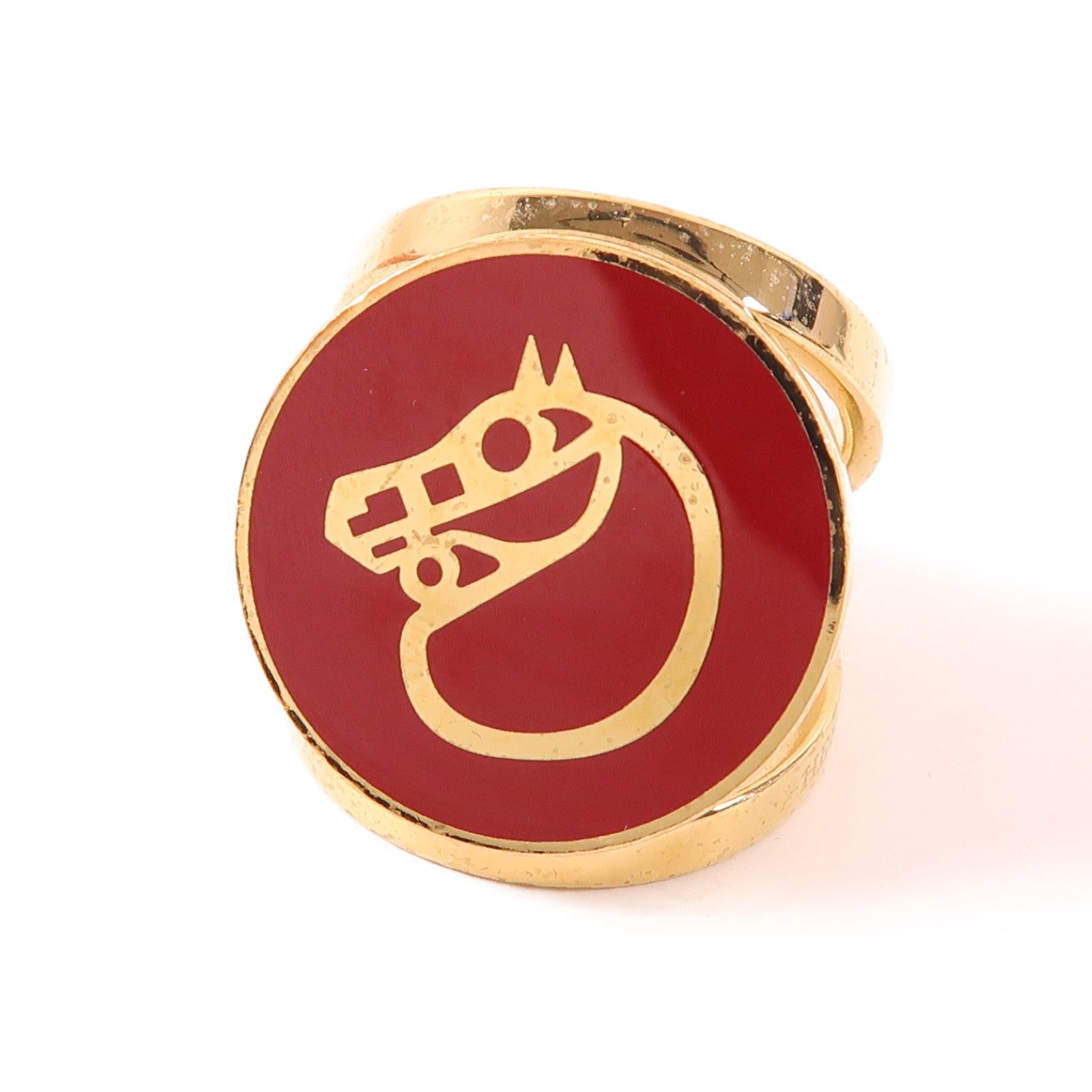 HERMES 【激減優惠】金屬Scarf Ring絲巾扣