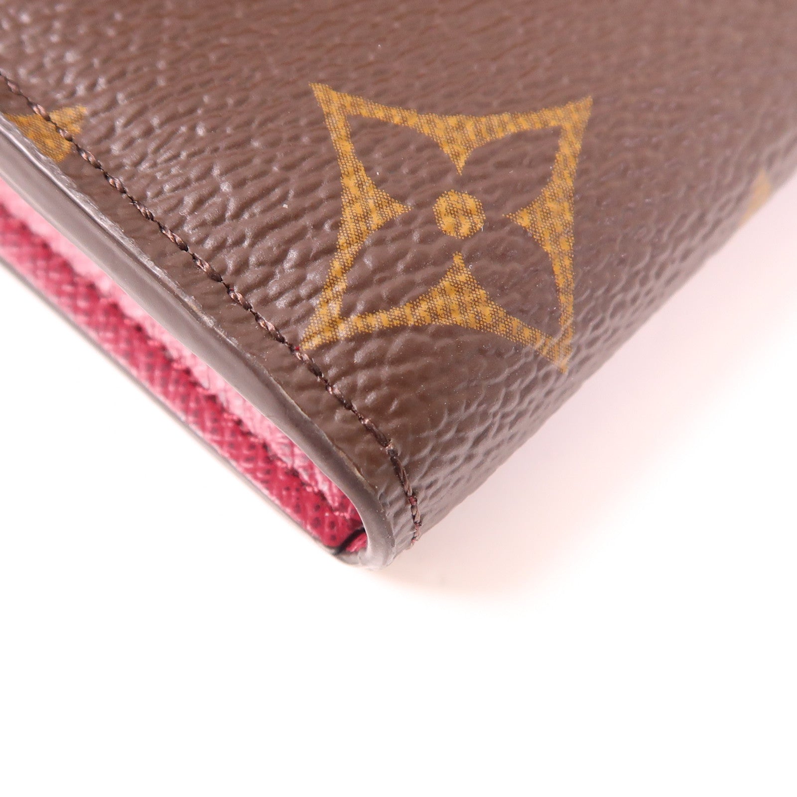 LOUIS VUITTON Monogram Sarah金扣長錢包