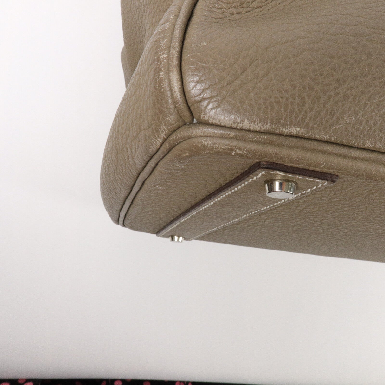 HERMES Togo皮革Birkin 40手挽袋Etoupe