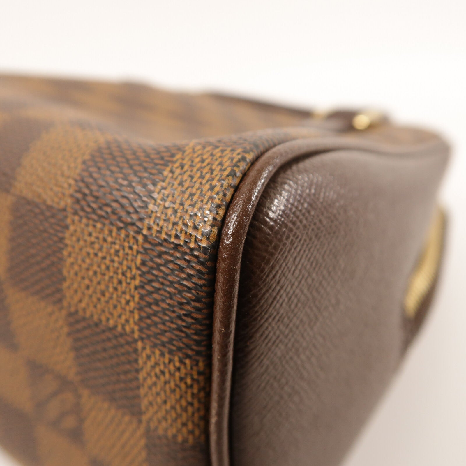 LOUIS VUITTON Damier Brera金扣手挽袋