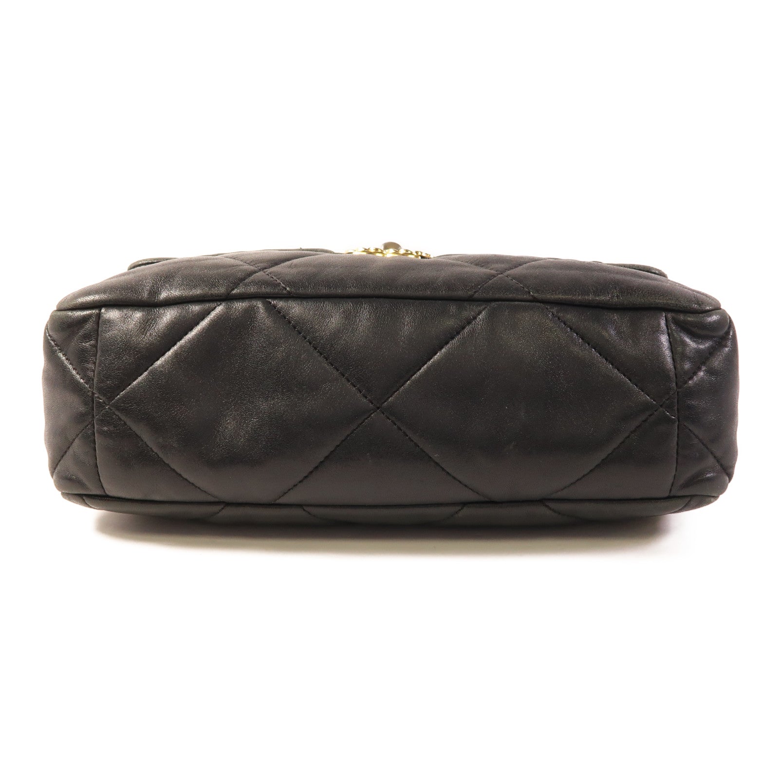 CHANEL 羊皮皮革C19 Medium手挽肩背兩用袋